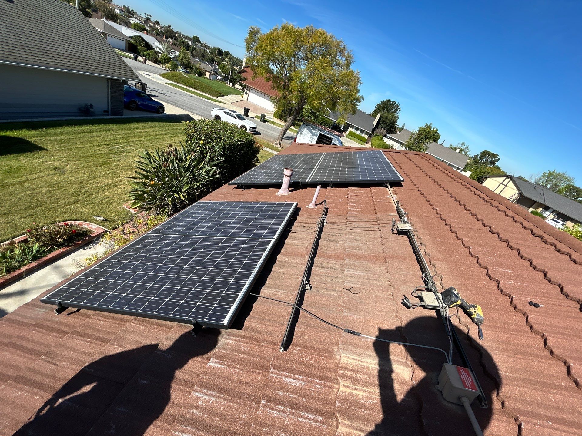 Solar Panel Installation and Home Battery System in Yorba Linda by AWS Solar