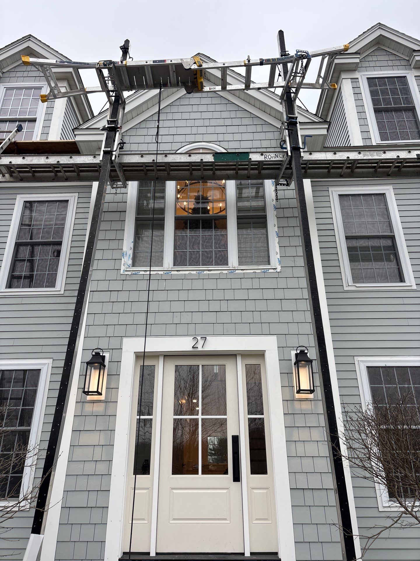 Complete Home Renovation with James Hardie® Clapboard & Shake Siding and Custom PVC Trim by Sensible Home Solutions