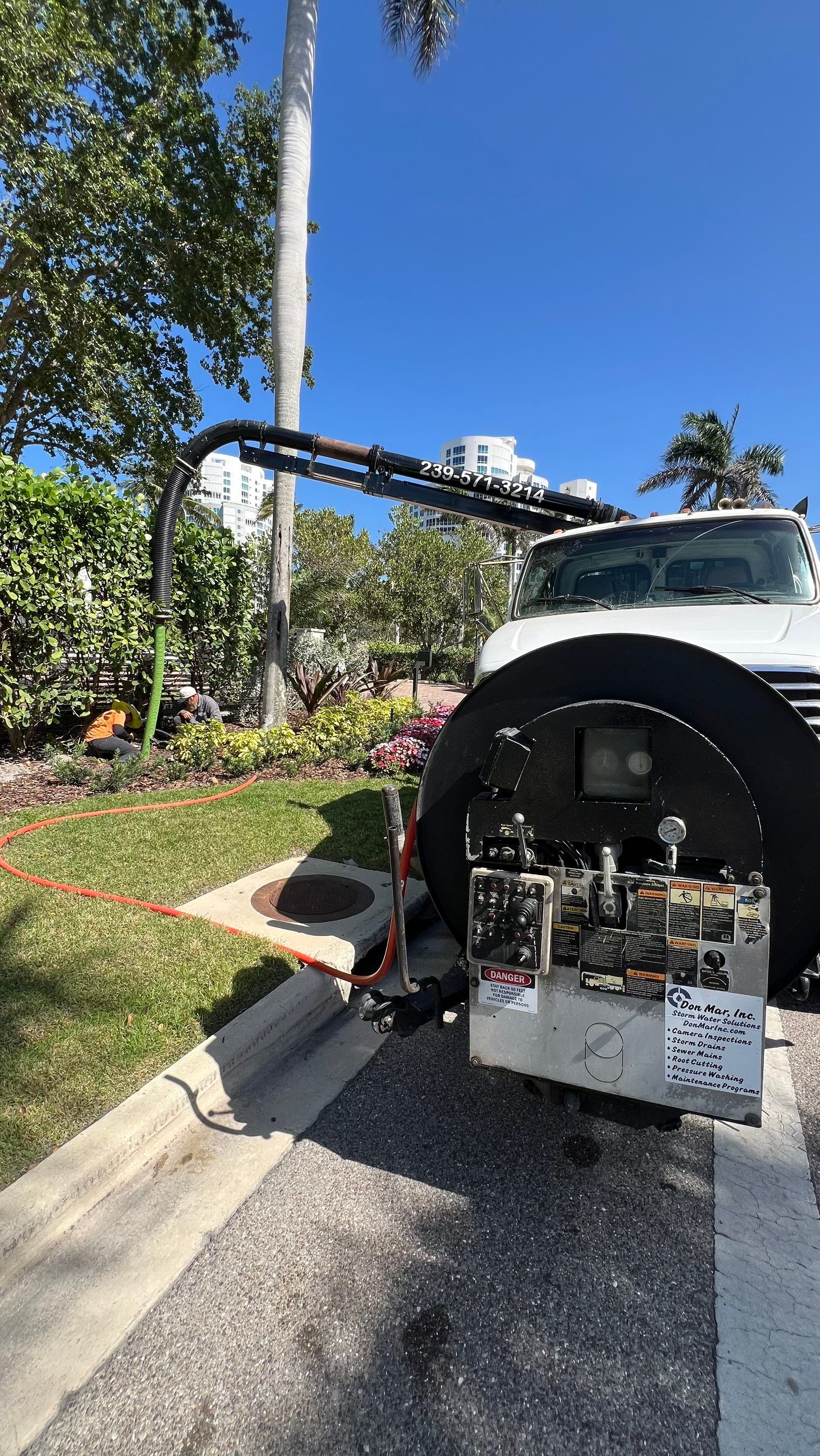 Gulfshore Condo Stormwater System Maintenance by Don Mar, Inc. Storm Water Solutions