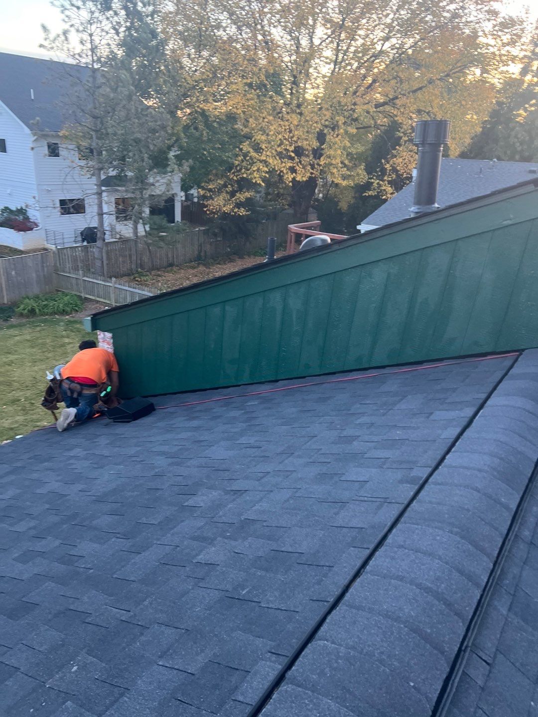 Arlington: Residential Roof Replacement with CertainTeed Landmark Pro Designer Shingles in Max Def Charcoal Black by RM Banning, Inc.