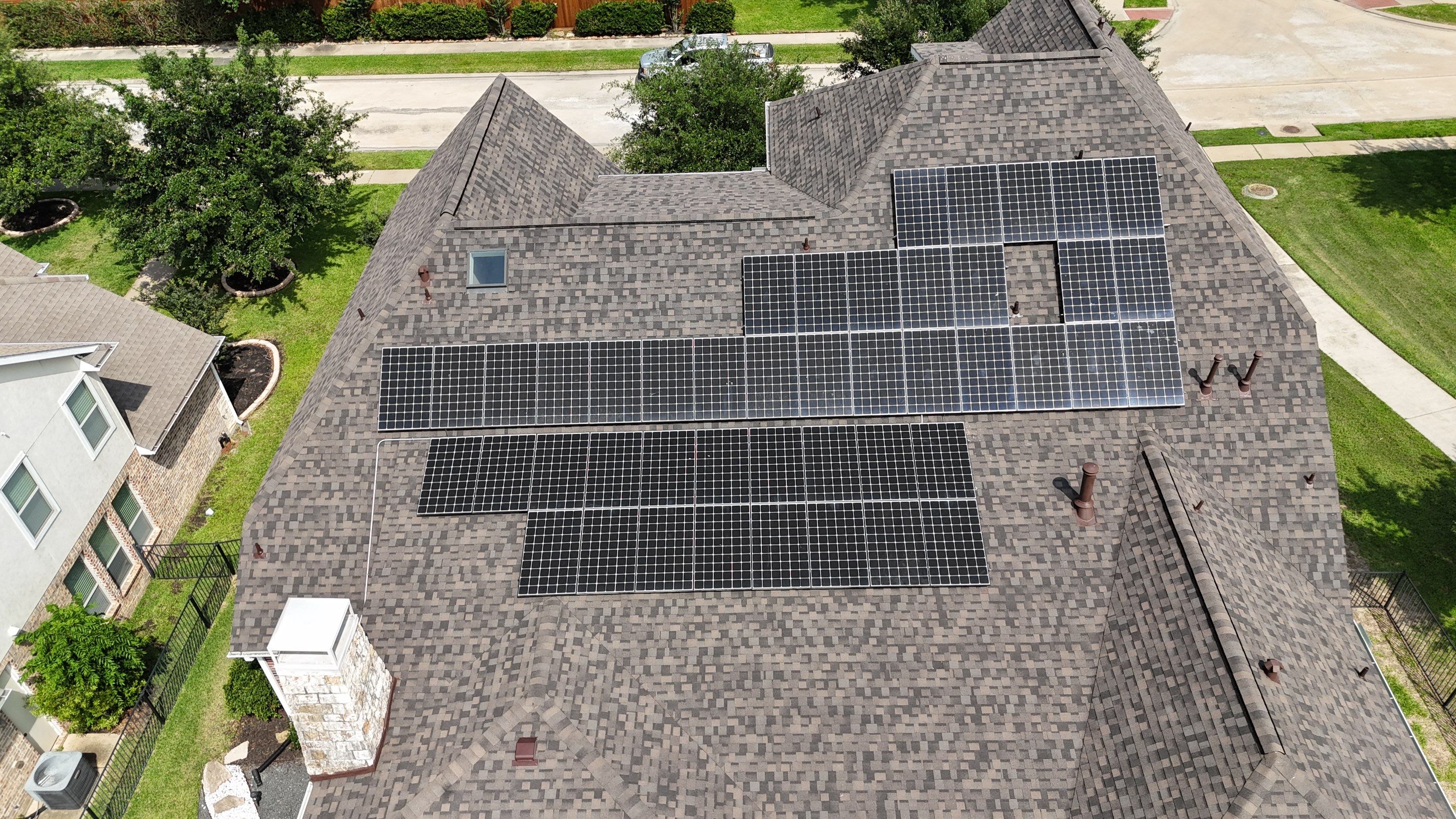 Residential Roofing Installation using IKO Dynasty by Core Four Roofing