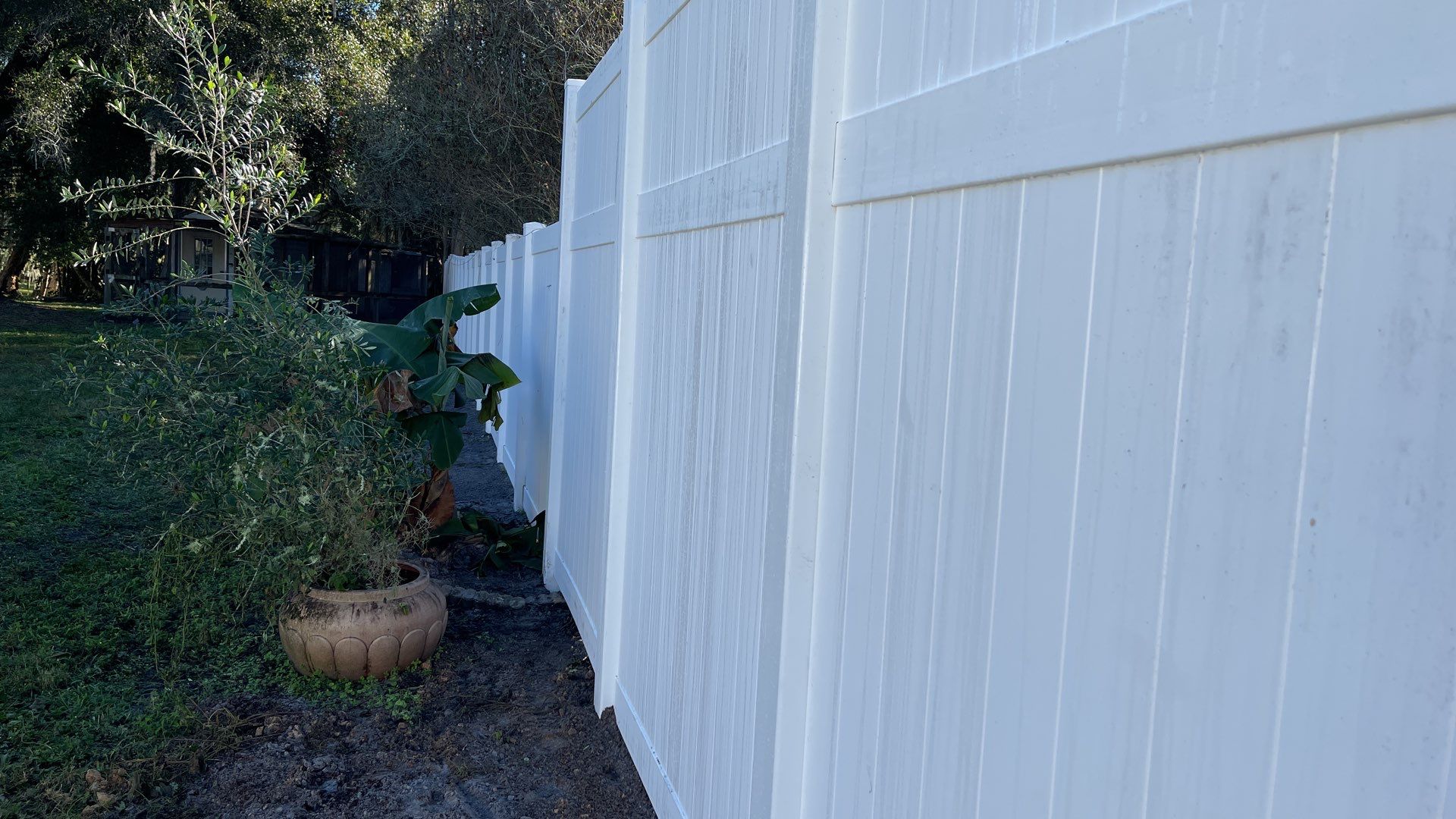 Palmetto, FL 6 ft. Tall White Vinyl Privacy Fence  by Asap fence and gates, LLC
