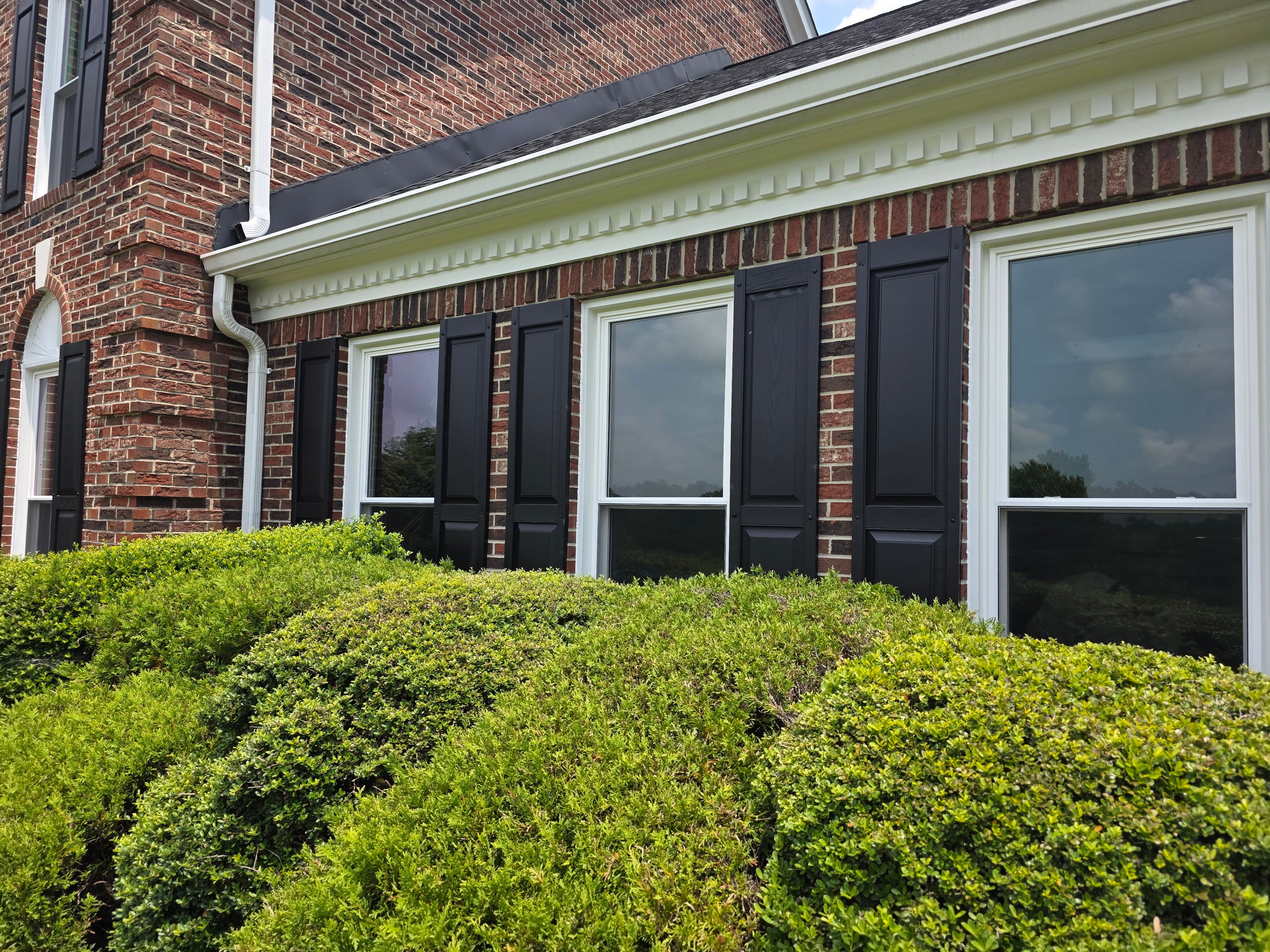 Vinyl Window Replacement for Two-Story Brick Home in Upper Marlboro by Window Depot of Annapolis