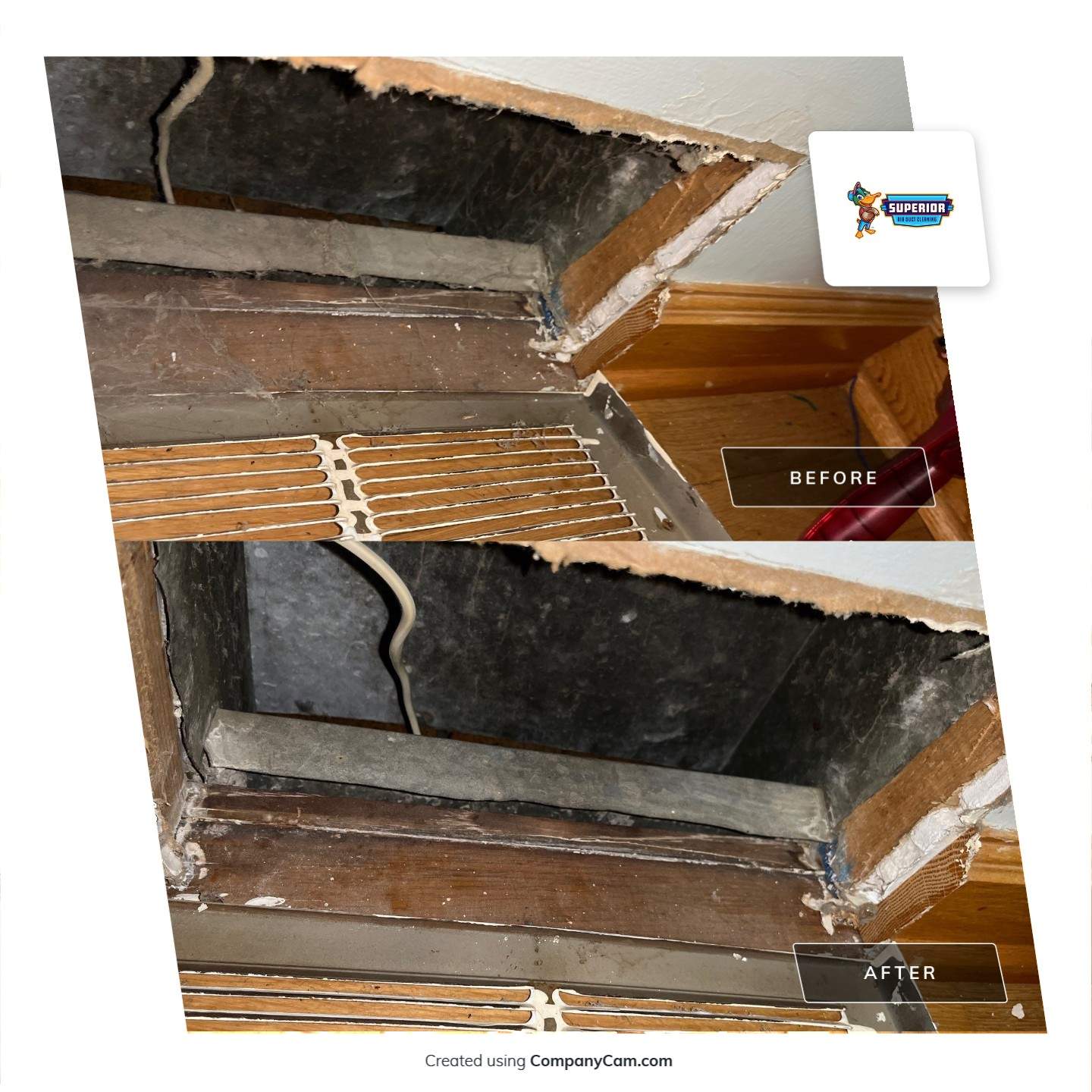 Air Duct Cleaning With a Vacuum Truck in Rochester, PA by Superior Air Duct Cleaning