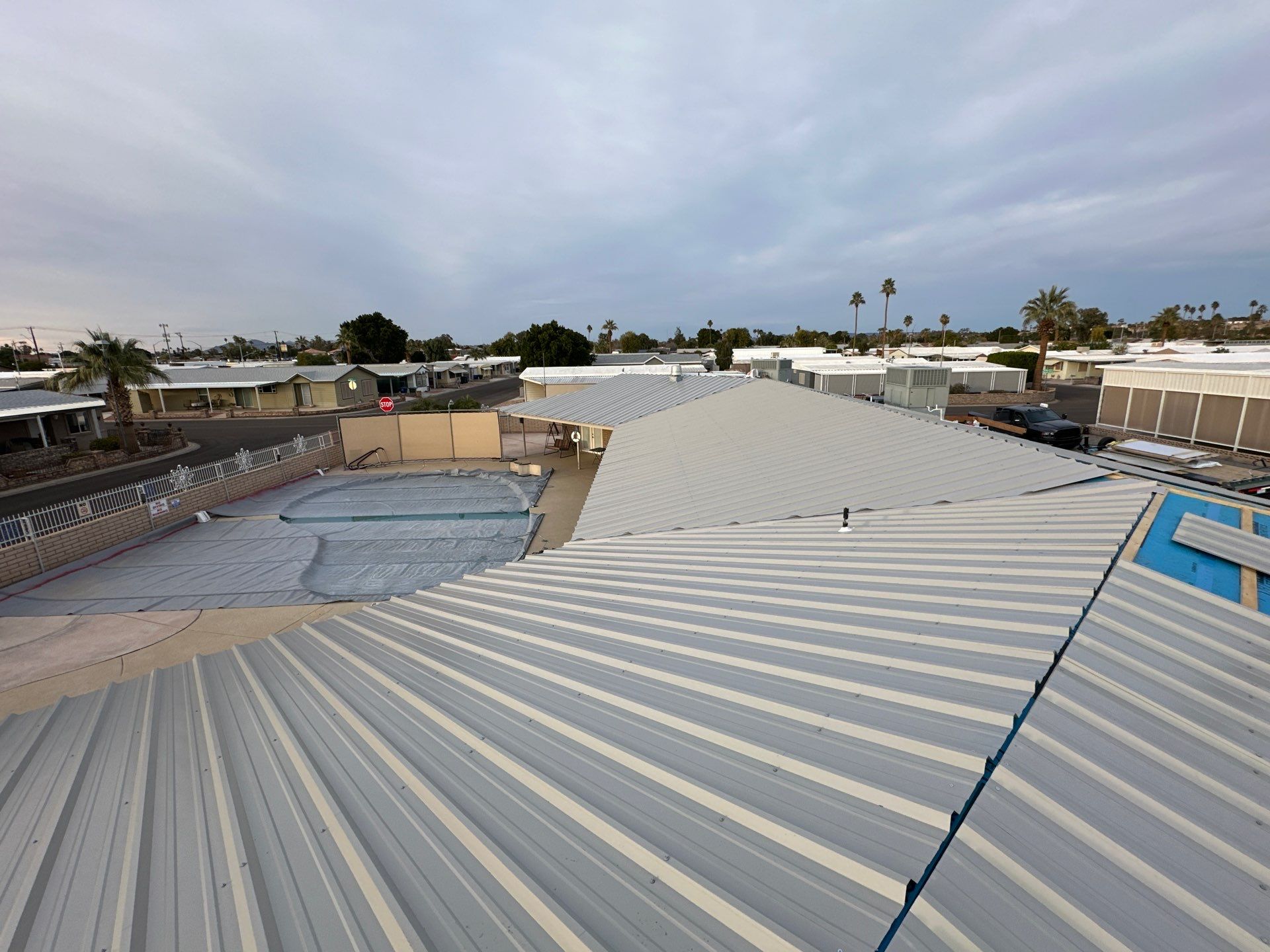 Galvalume Exposed Fastener by Reimagine Roofing
