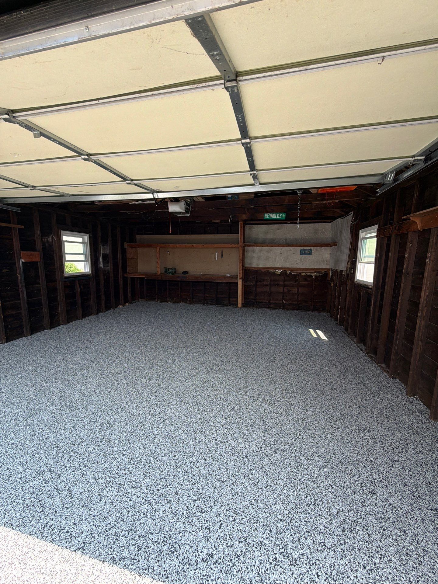 Domino Garage Floor Coating in Pequannock Township by Spectrum Painting, LLC
