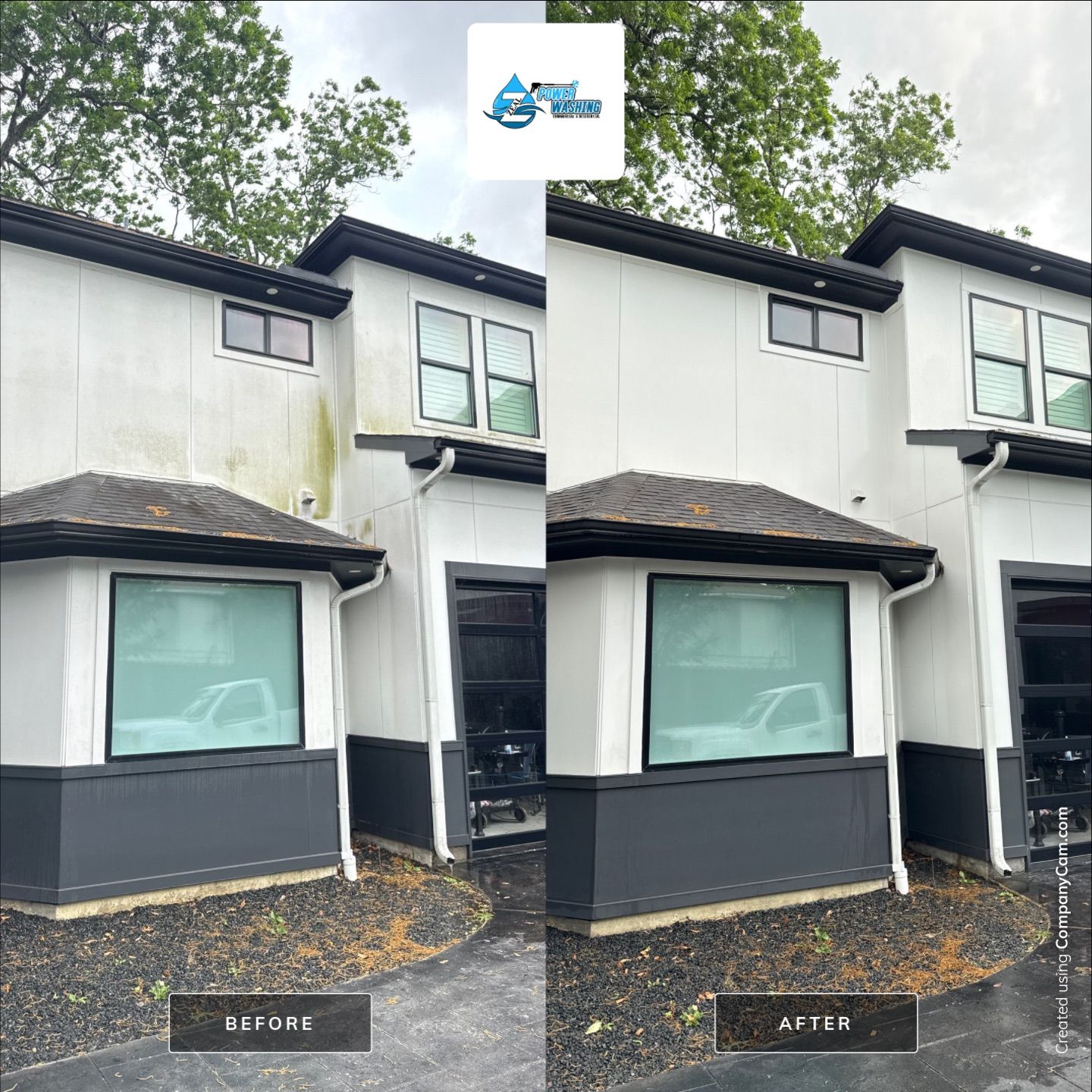 House Wash for a Luxury Home in Houston by Zeal Power Washing