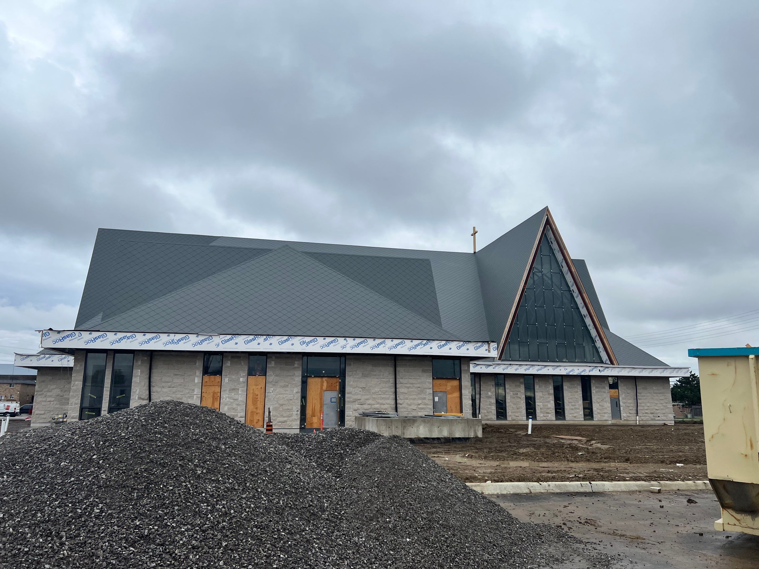 Commercial Roofing Installation using Diamond Tile Metal Shingles , Tpo Flat Roof by Jay Carter Roofing & Sheet Metal