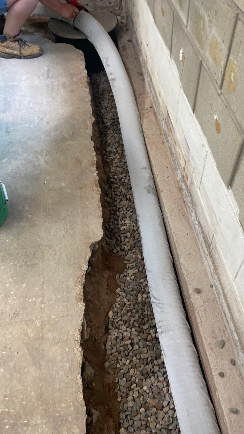Interior Drain Tile & Sump System in St. Paul, MN by Waterproofing Northeast