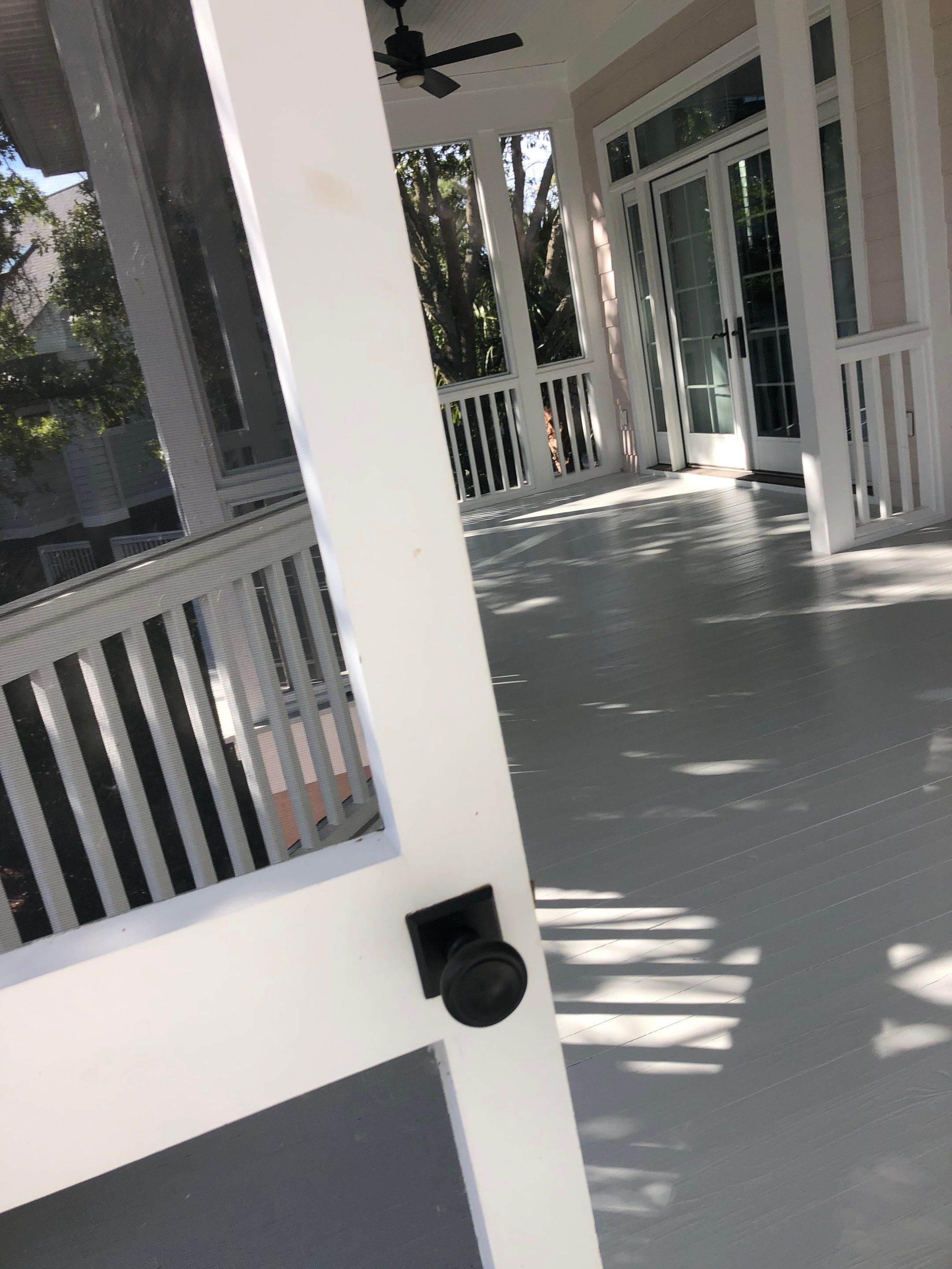 Painted Deck using AcryFin by DuraSeal