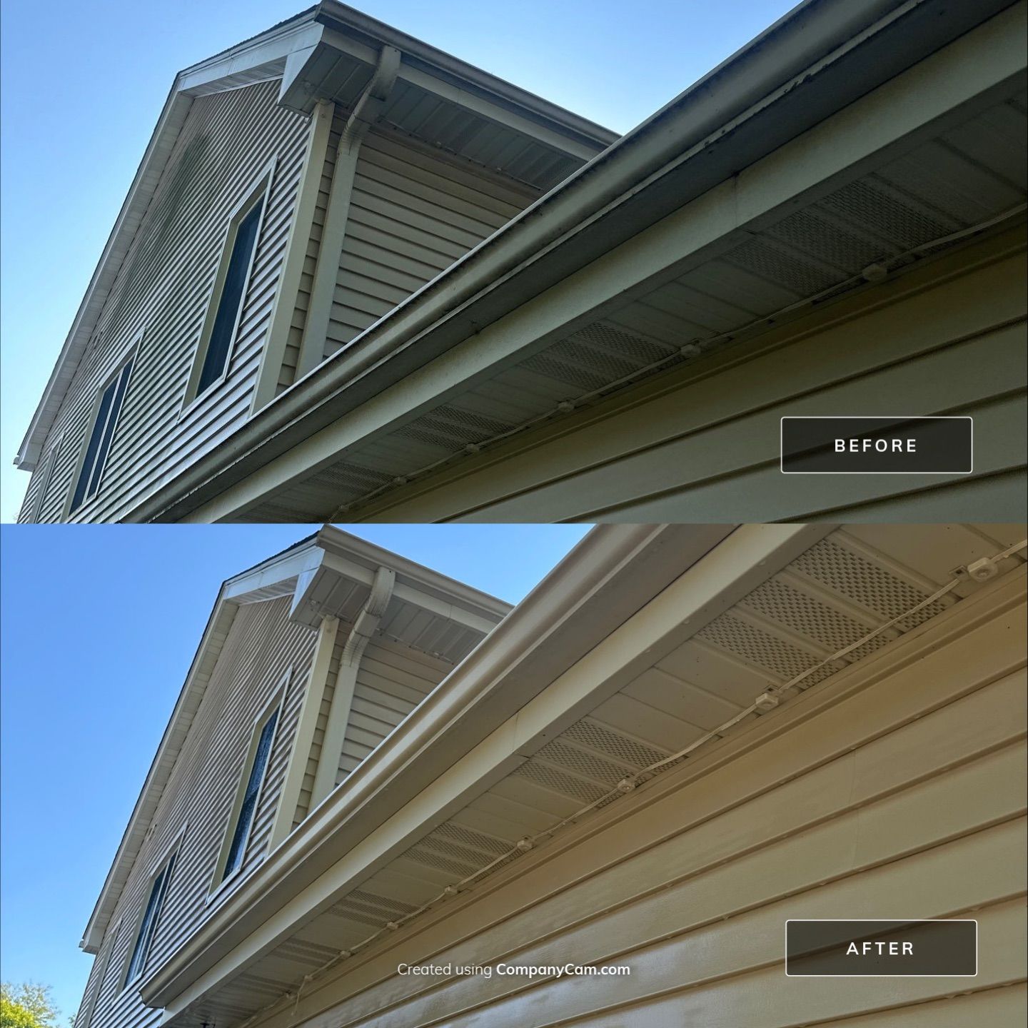 Project in Arlington Heights by Simmons Power & Soft Washing