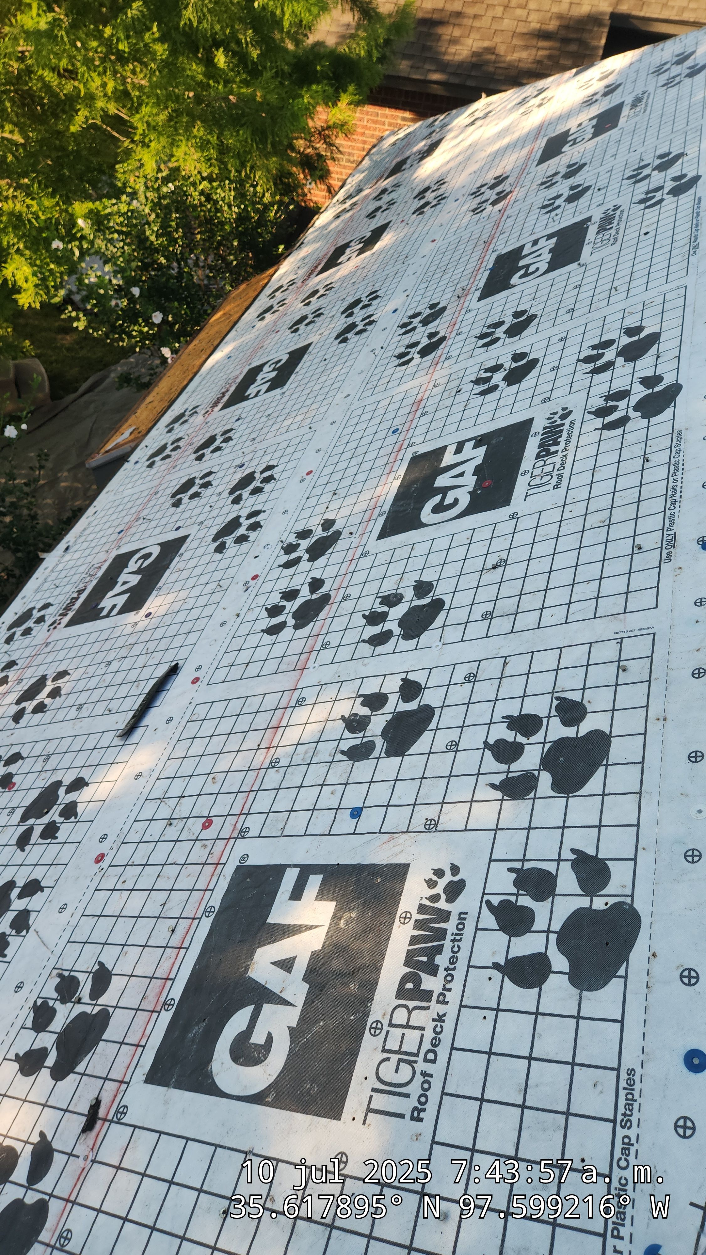 Residential Roofing Installation using GAF by Castillo Roofing
