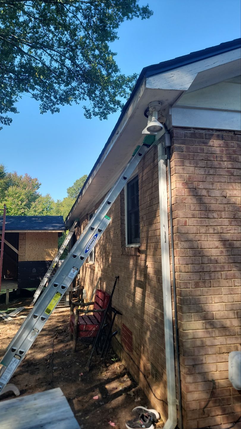 Roof and gutter replacement by hail damage by Just Brilliant Restoration JBR