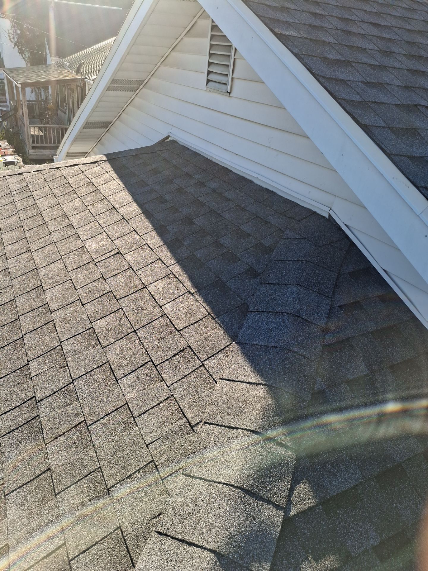 Residential Roofing Installation using GAF Timberline HDZ Pewter Gray by Rainstoppers Roofing