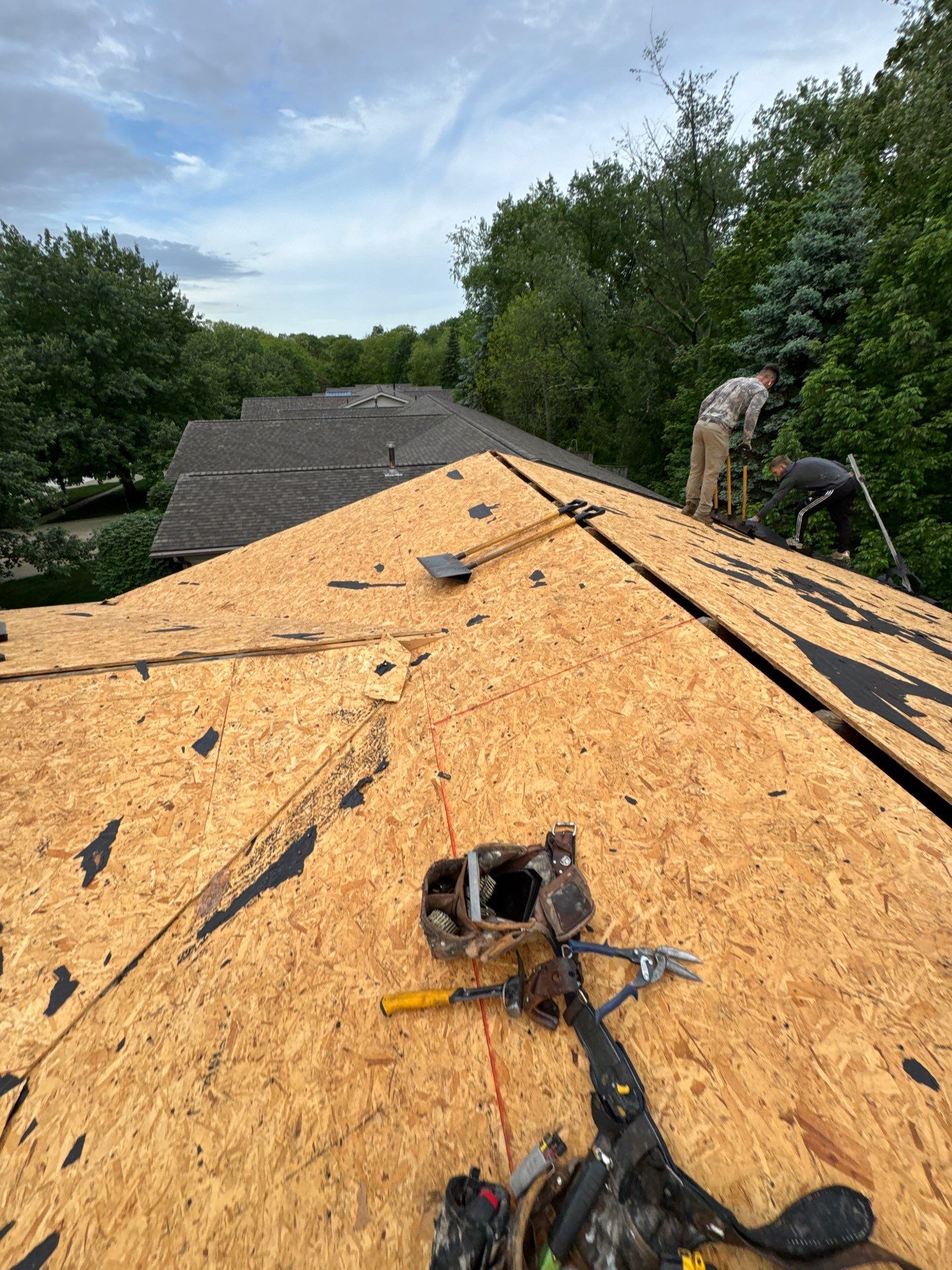 Asphalt Shingle Roof Replacement and Ridge Vent Installation in Wooster by Cornerstone Roofing And Siding