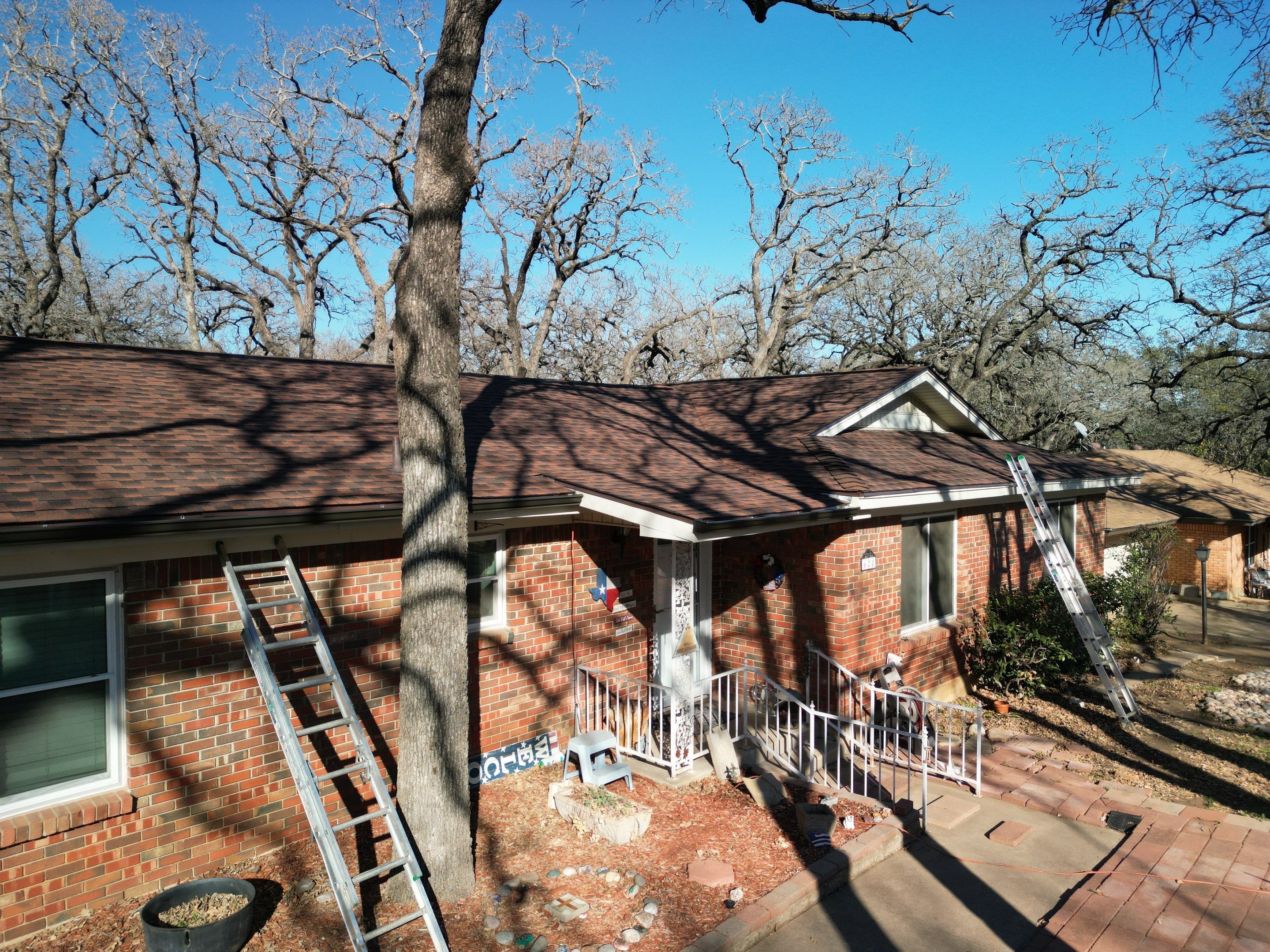 GAF Timberline Roofing System on a Beautiful older home by First United Roofing & Construction