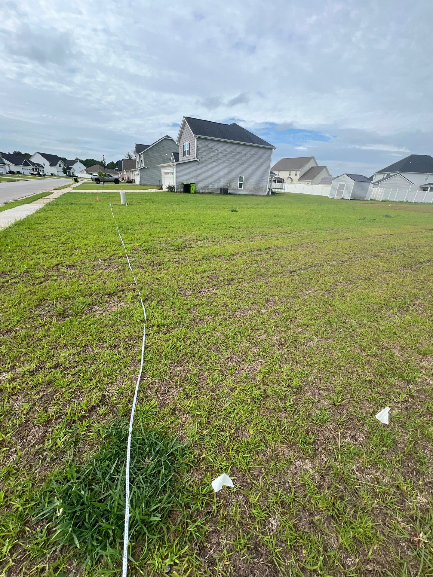 Hamilton Vinyl Privacy Project in Grimesland by Superior Fence and Rail