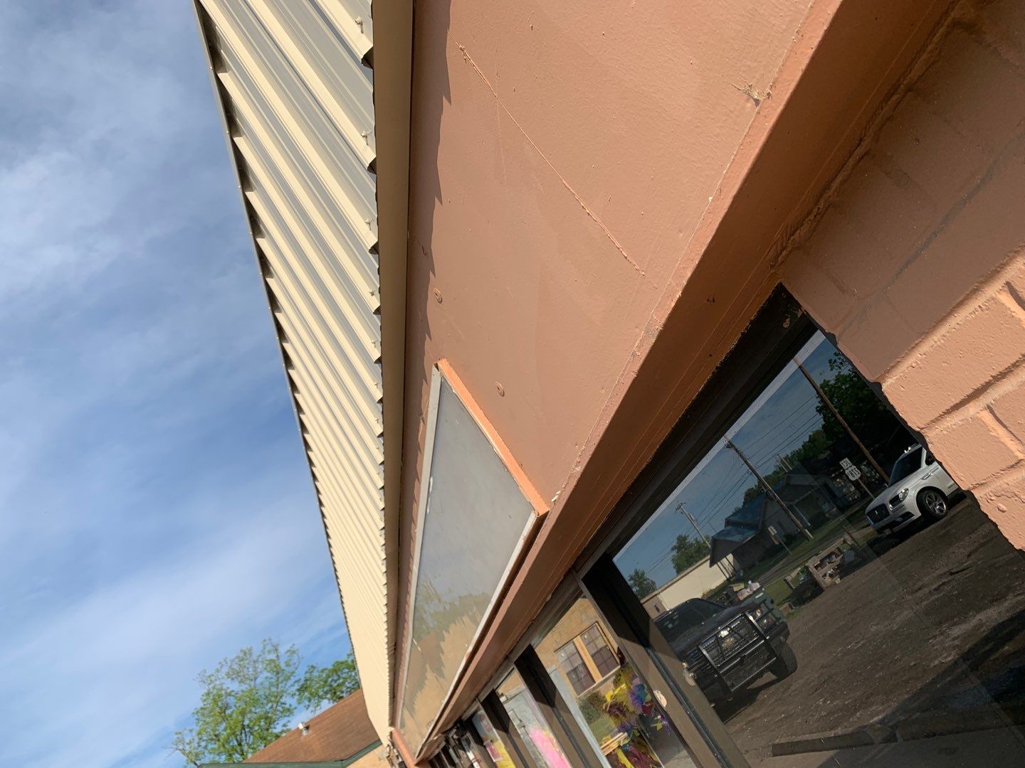 Store Building in Hope by Hostetler Roofing