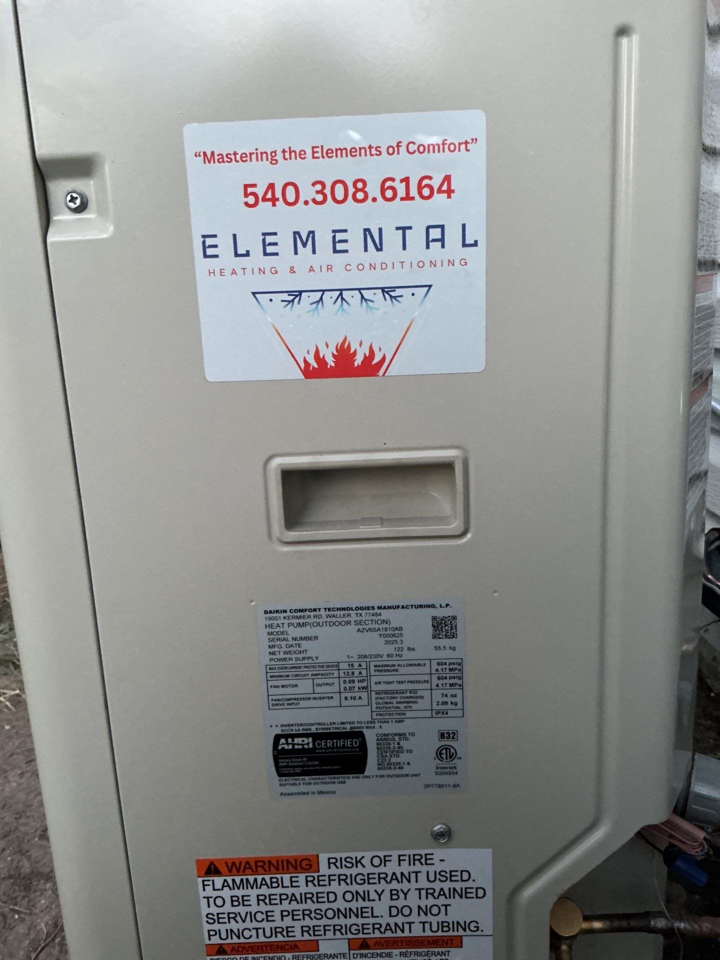 2 System change out in Edinburg by Elemental Heating and air conditioning LLC