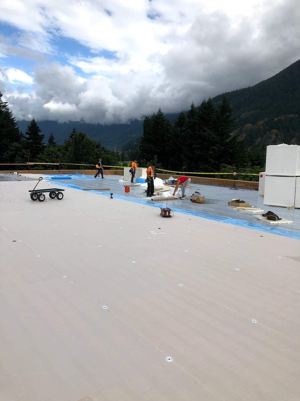 Residential Roofing Installation using Durolast by Top Notch Roofing Inc
