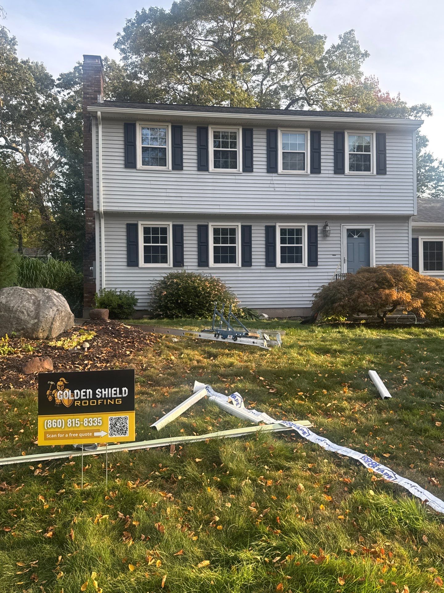 Owens Corning Duration: Onyx Black in Bristol by Golden Shield Roofing