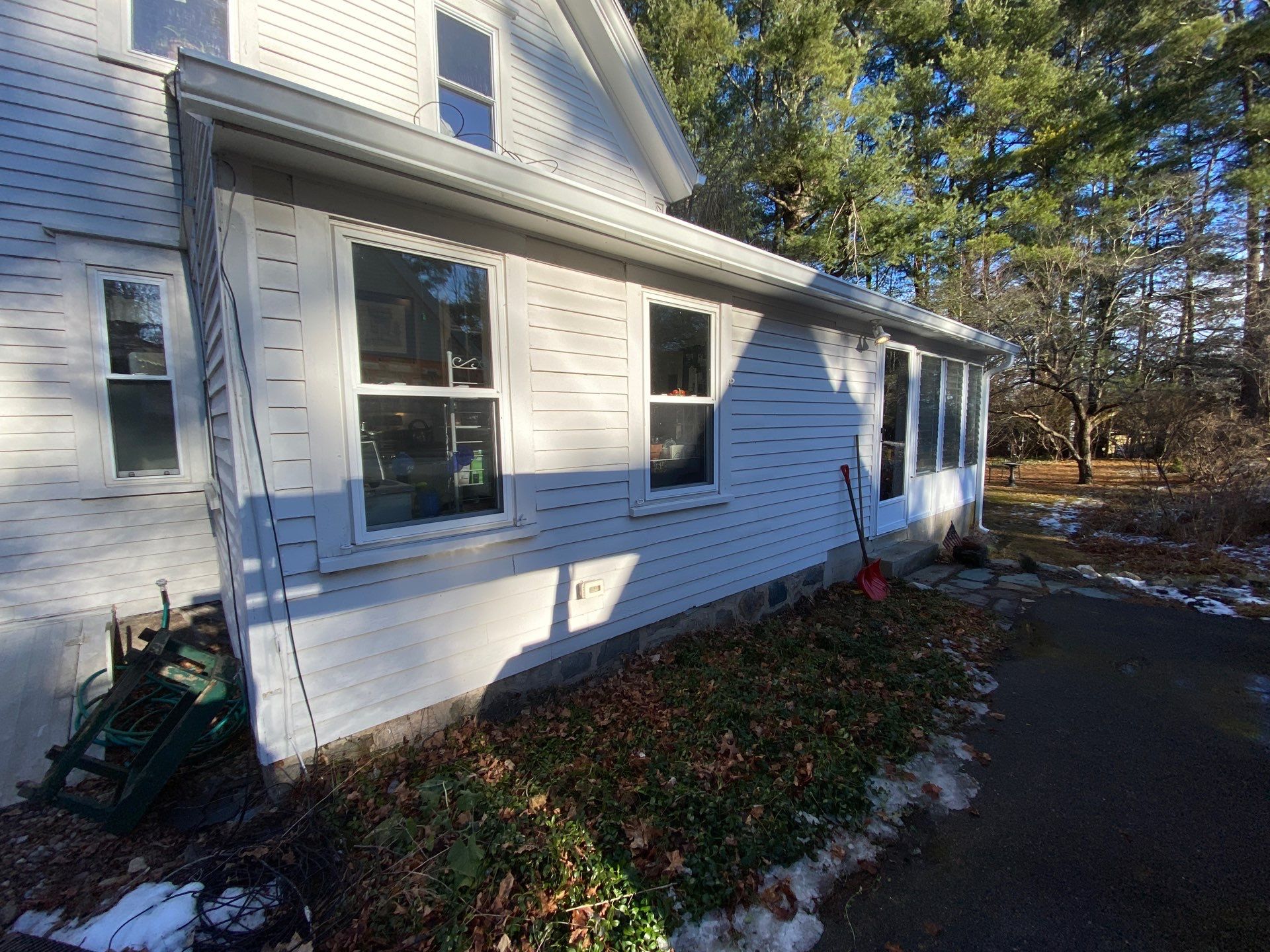 6" K Style Gutter Install in Easton MA by Gutter Pro Enterprises