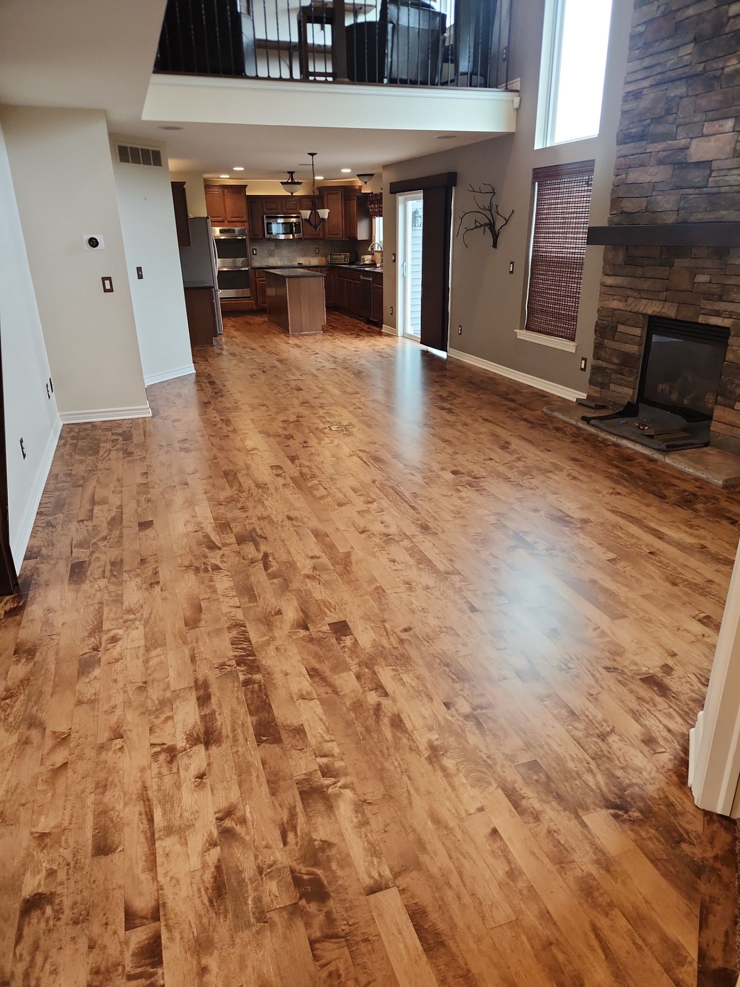 Stained Maple  by Ann Arbor Hardwoods 