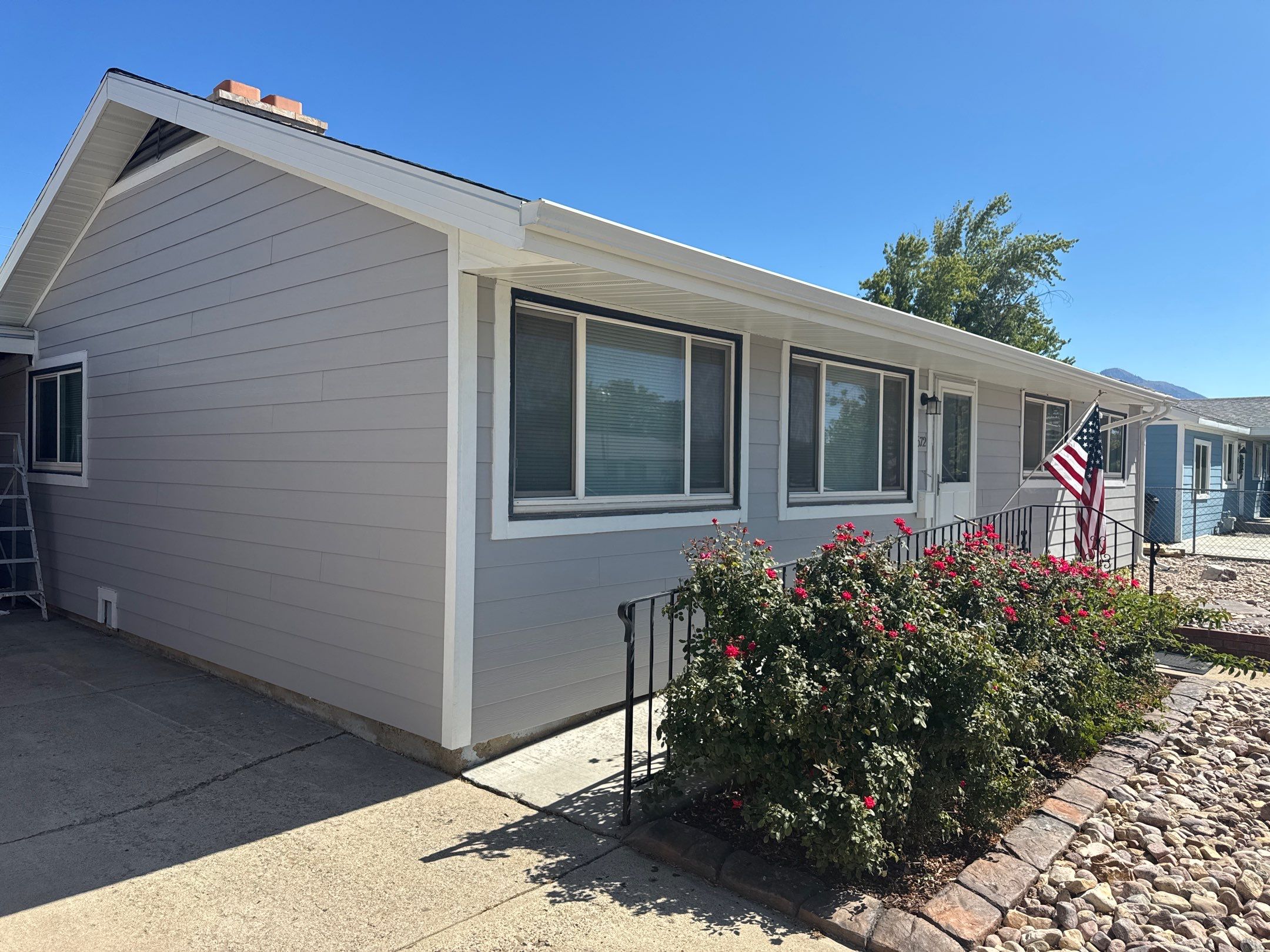 Orem | James Hardie Lap Siding | Pearl Gray by Ideal Siding Utah