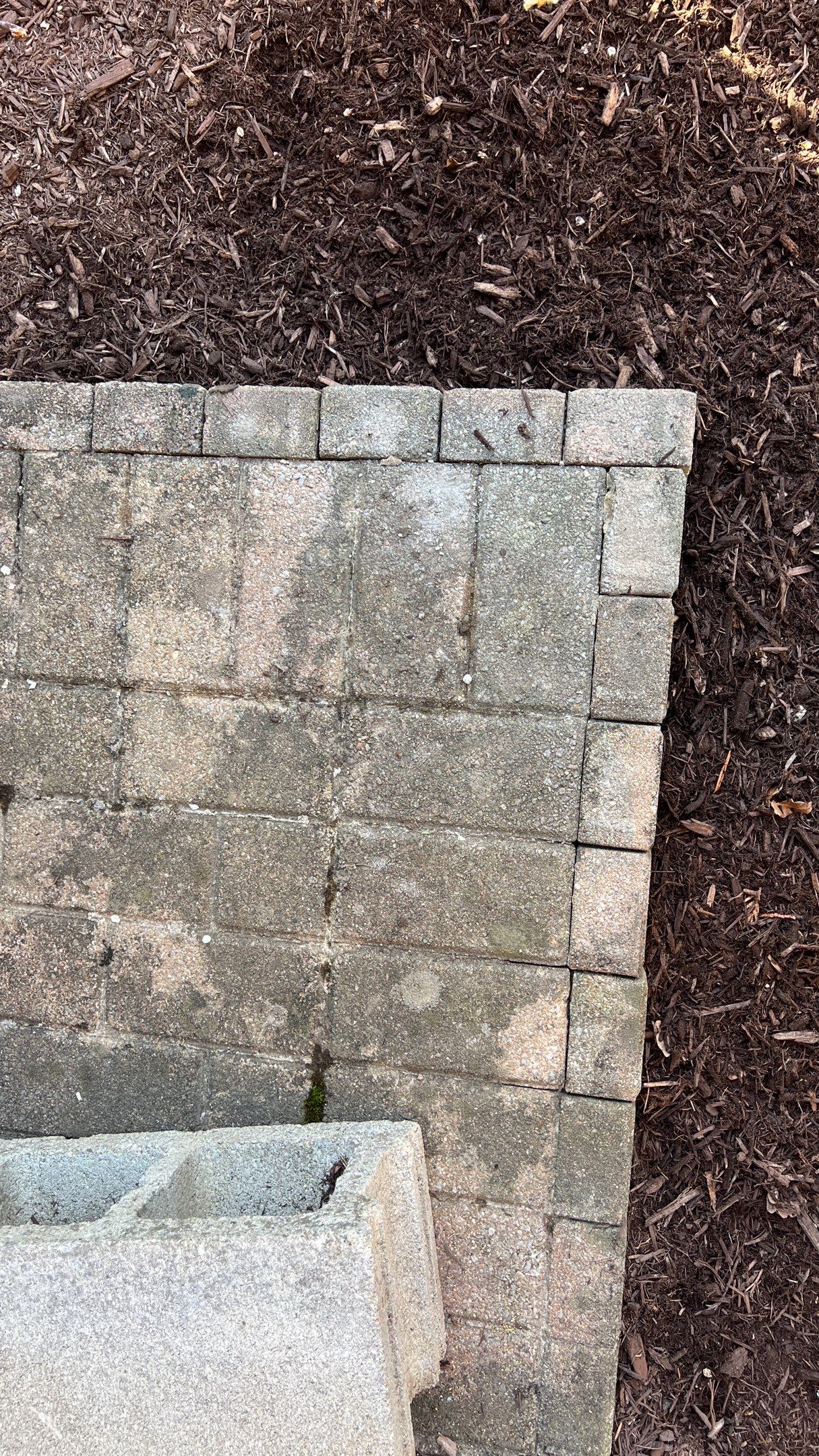 Gravel Creek Bed Installation and Paver Overlay Repair by Reisenberg’s Lawn & Landscape, LLC