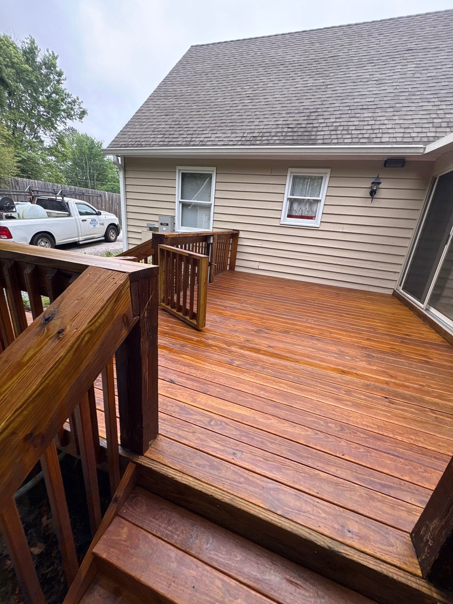 Deck using Wood Sealant by DuraSeal