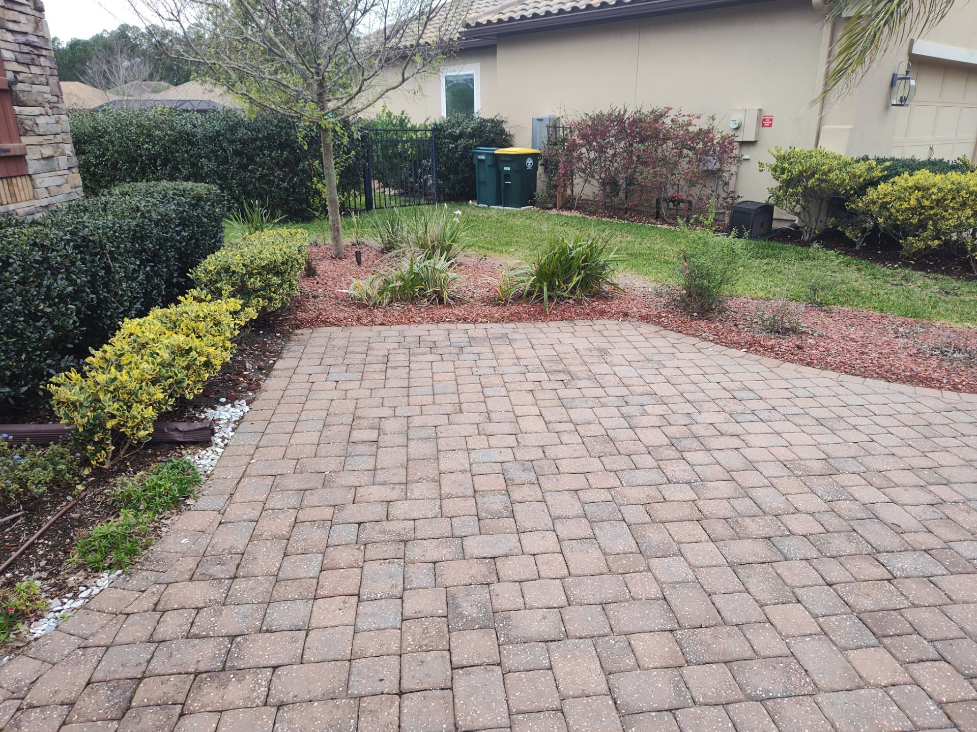 Paver Driveway using Concrete Sealant by DuraSeal
