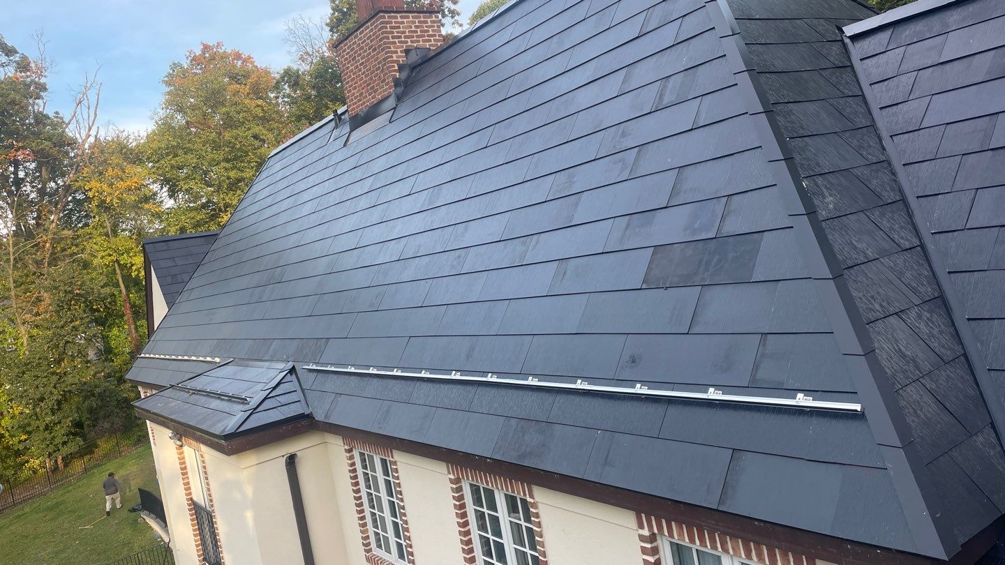 Tesla Solar Roof near Hershey, PA by American Home Contractors