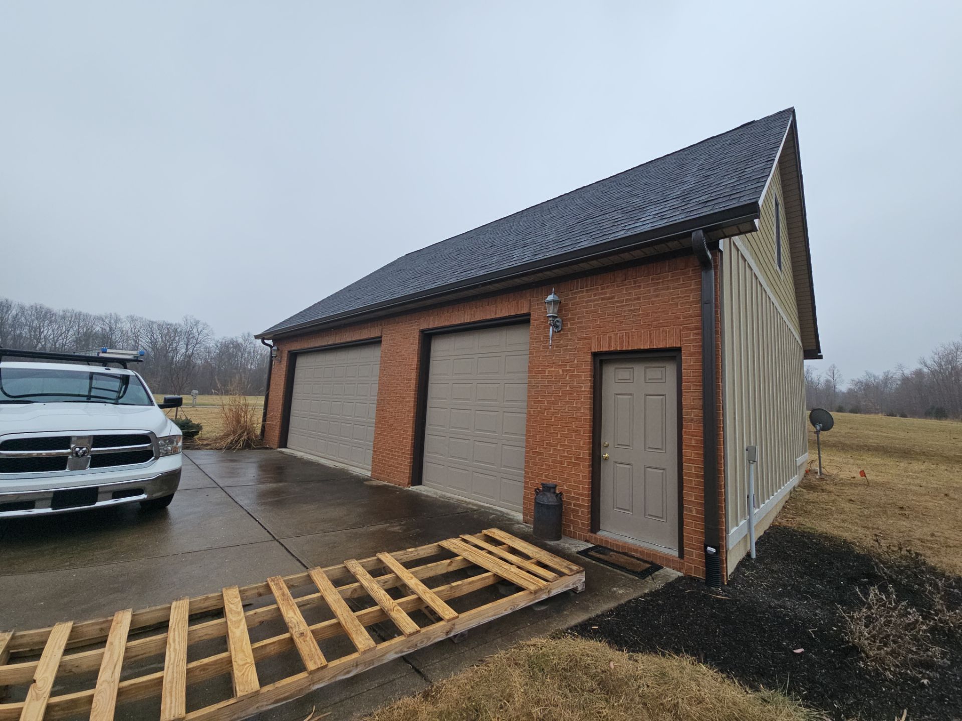 Siding Installation using James Hardie Board & Batten and James Hardie Shakes by Koontz Construction