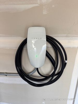 Tesla charger installed in Crystal Lake IL.