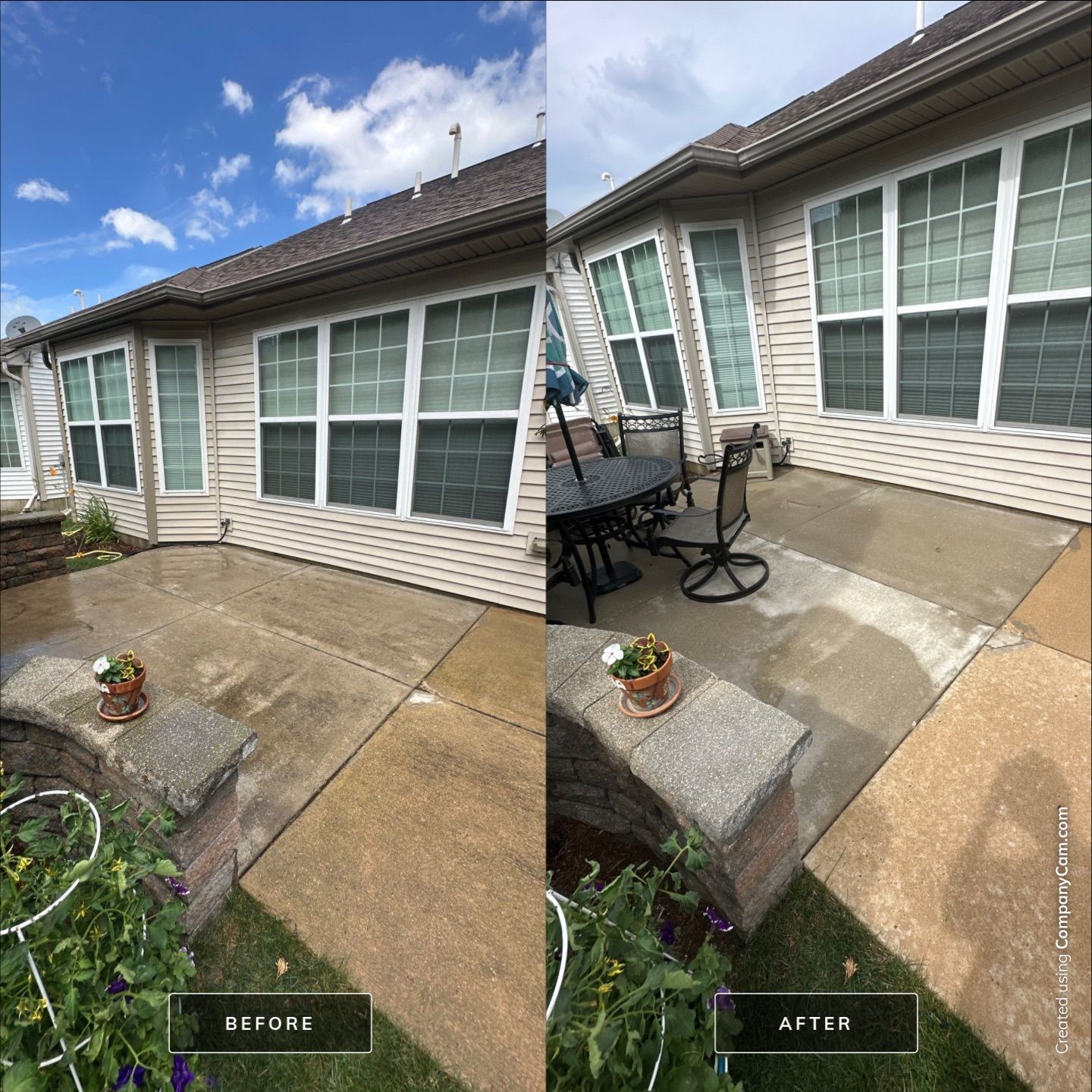 Project in Huntley by Simmons Power & Soft Washing