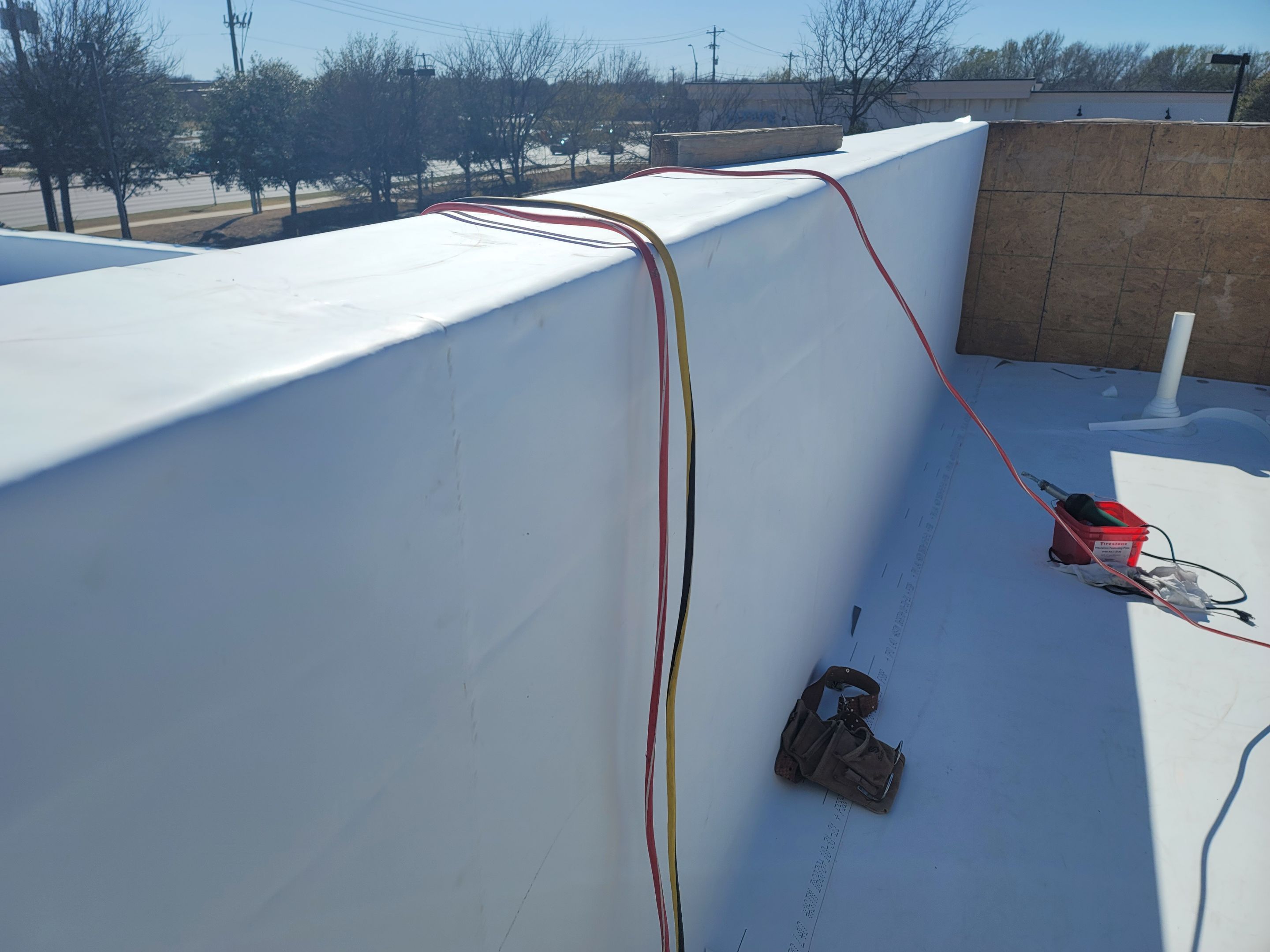 TPO Commercial Roofing Installation by 3:16 Roofing and Construction