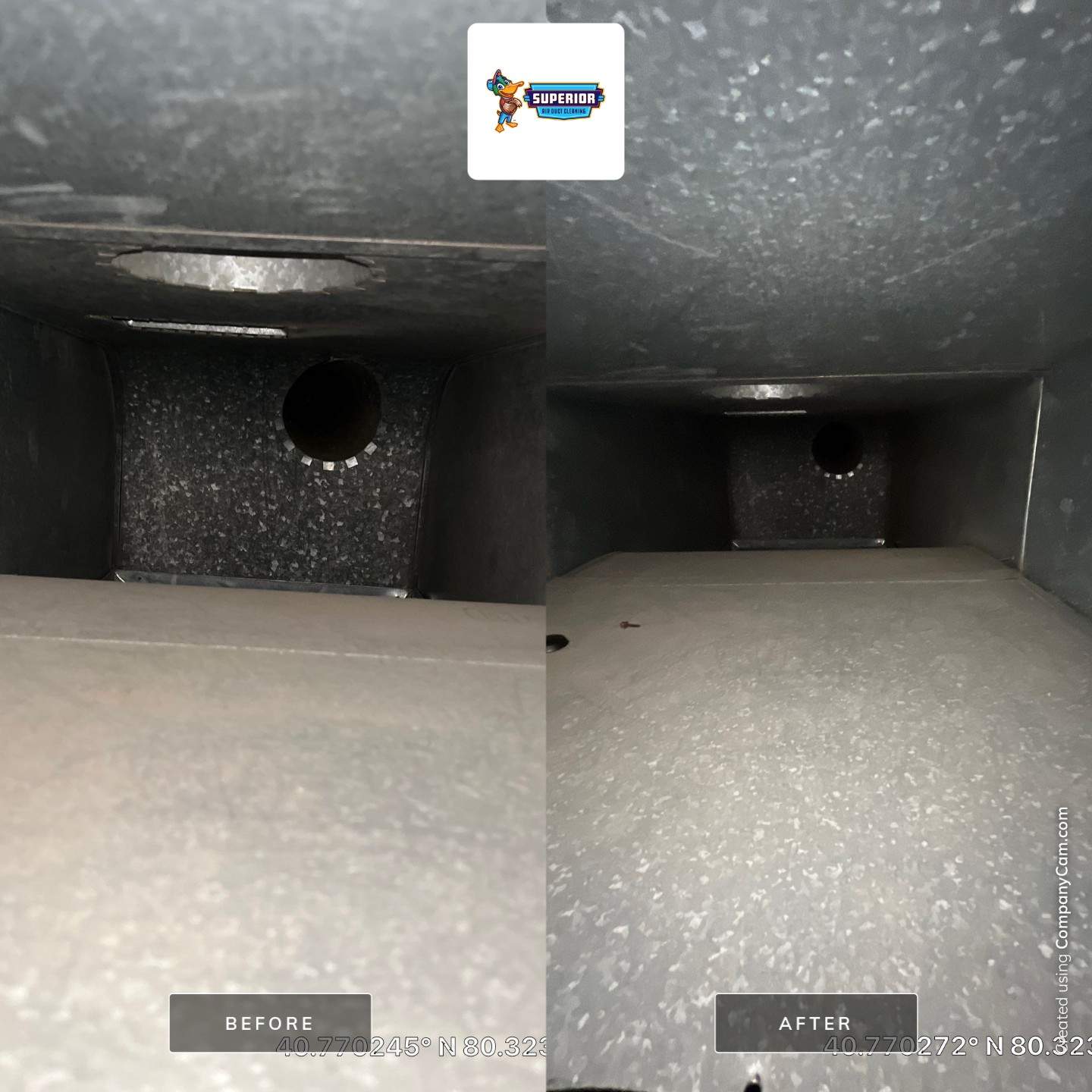 Air Duct Cleaning With a Vacuum Truck in Beaver Falls, PA by Superior Air Duct Cleaning