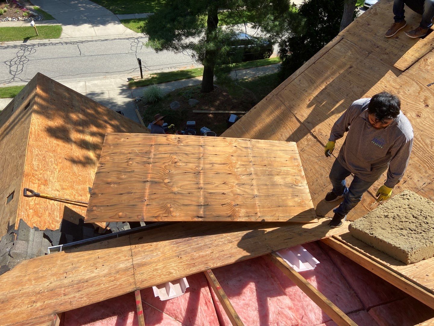 Roof Replacement using CertainTeed Landmark by 180 Contractors