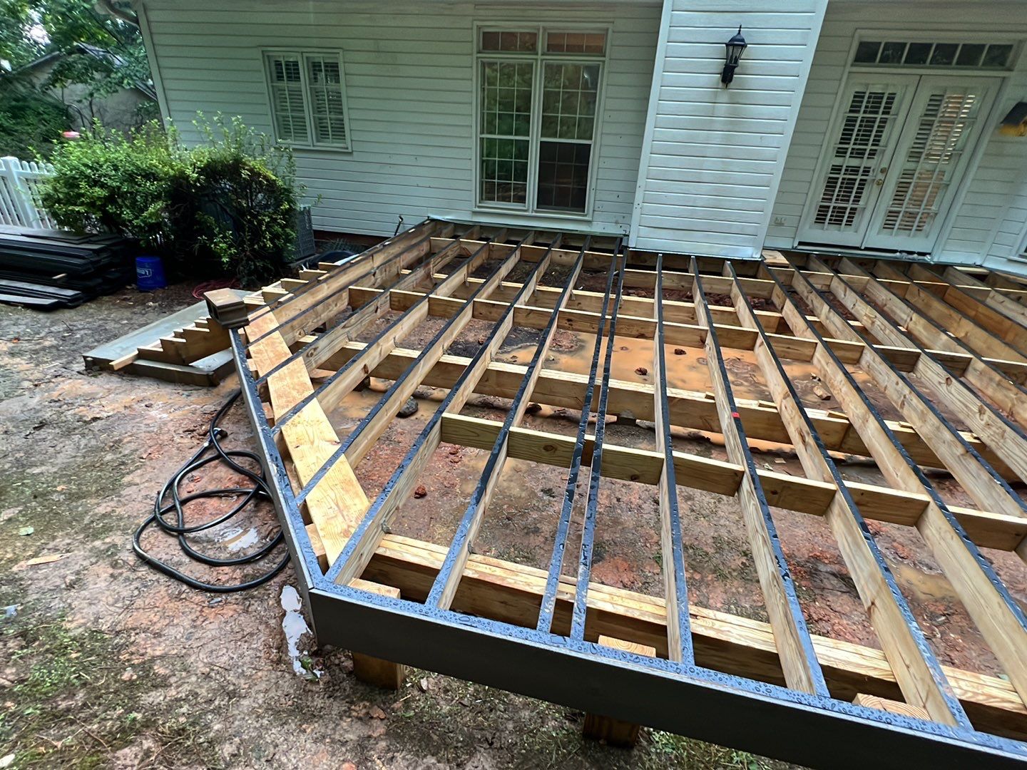 Jameswood Lane - Composite Deck Build by Pillar and Pine