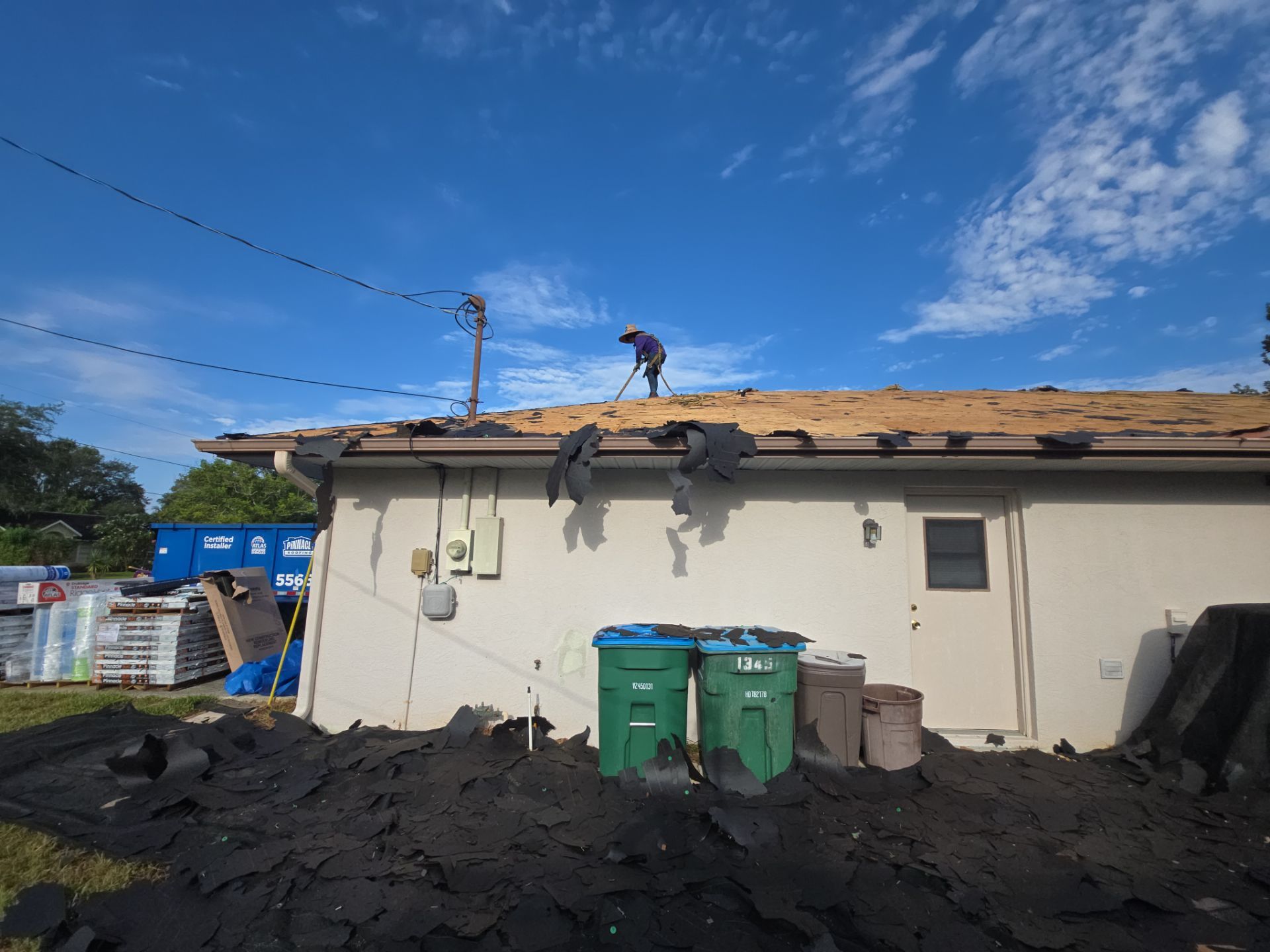 Deltona Roof Replacement Featuring Atlas Pinnacle Sun in Cool Coral Canyon by Pinnacle Roofing Group