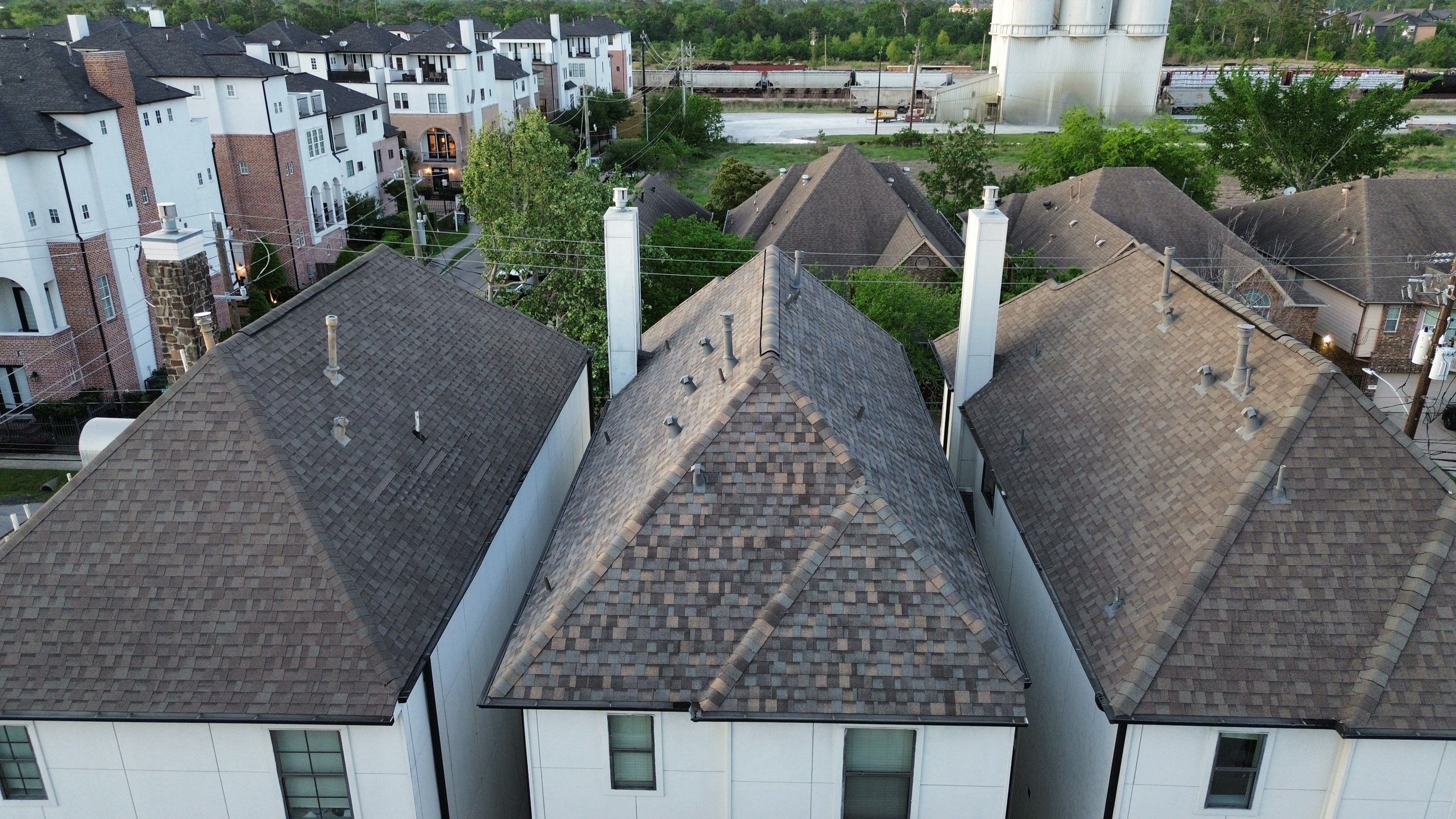 Roof Replacement using IKO Nordic in the Heights! by Core Four Roofing