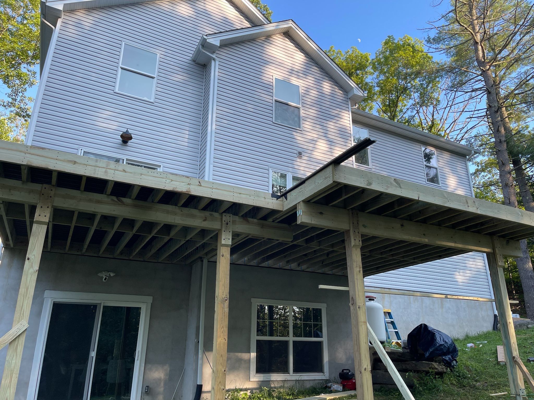 Project in East Stroudsburg by deck guardian