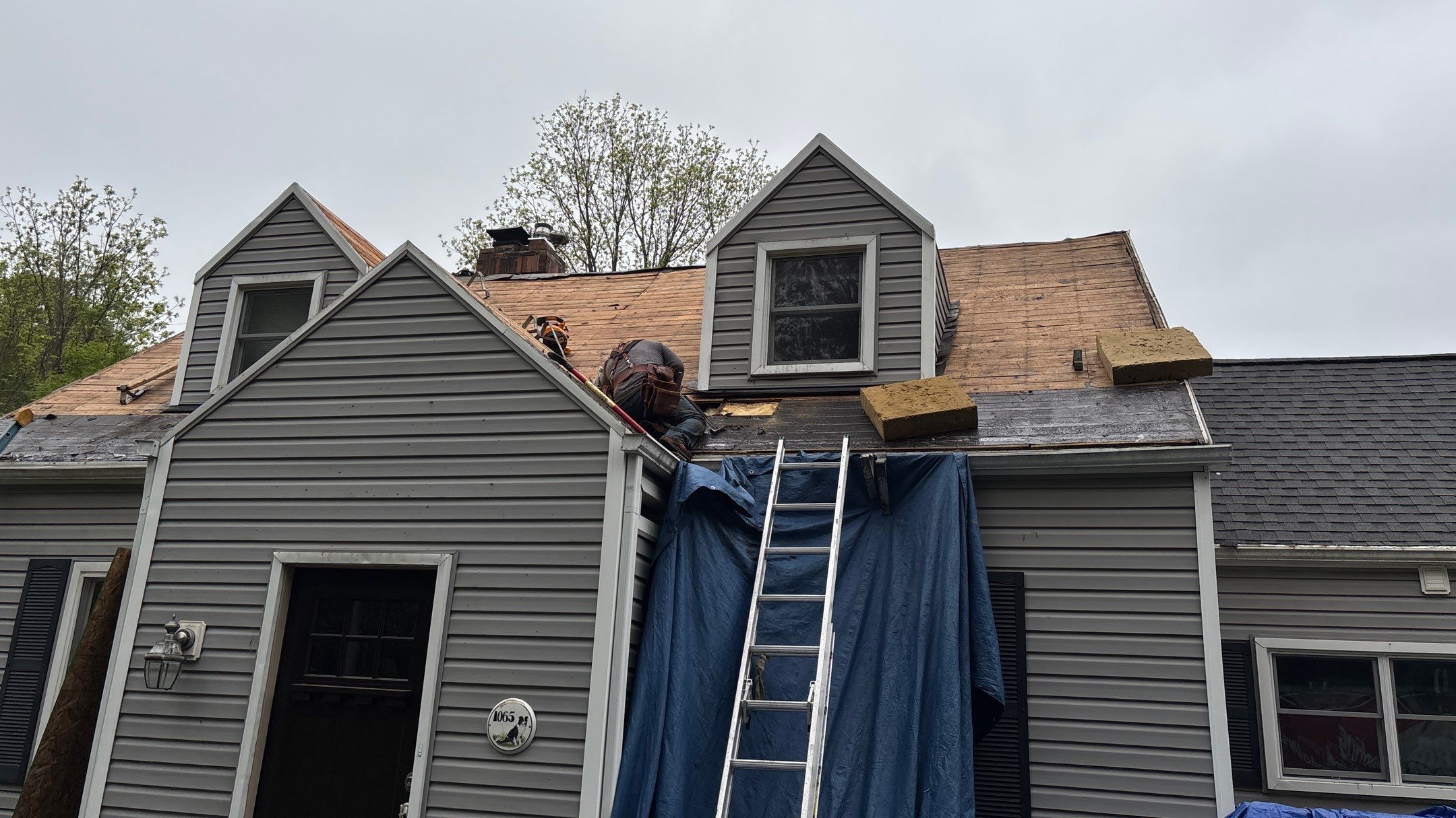 Roof Replacement using Atlas Pinnacle Pristine Pewter by 180 Contractors