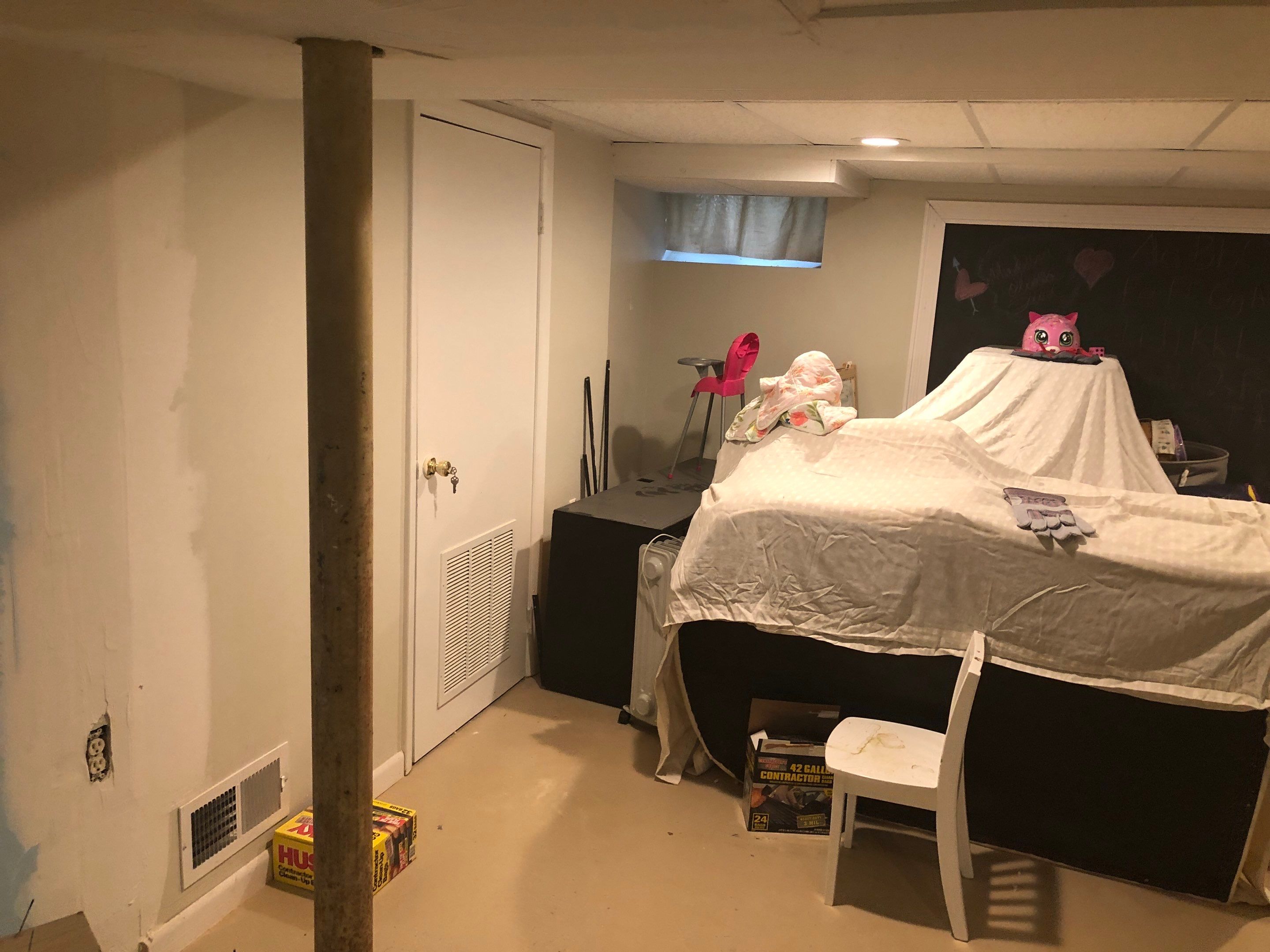 Basement Remodel using Drywall by Home Concepts Construction