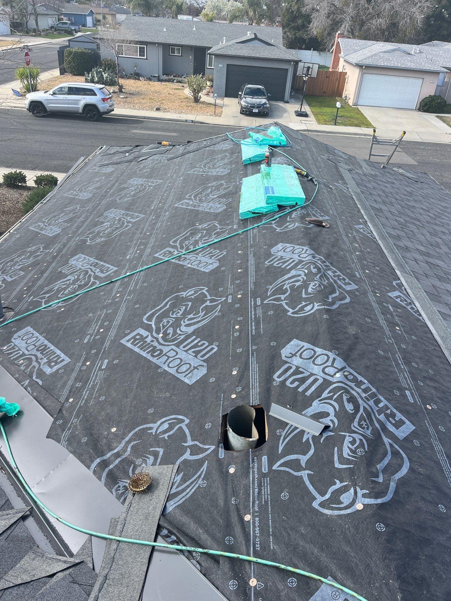 CertainTeed Cool Shingle Installation in Clovis by Grandmark Service Company