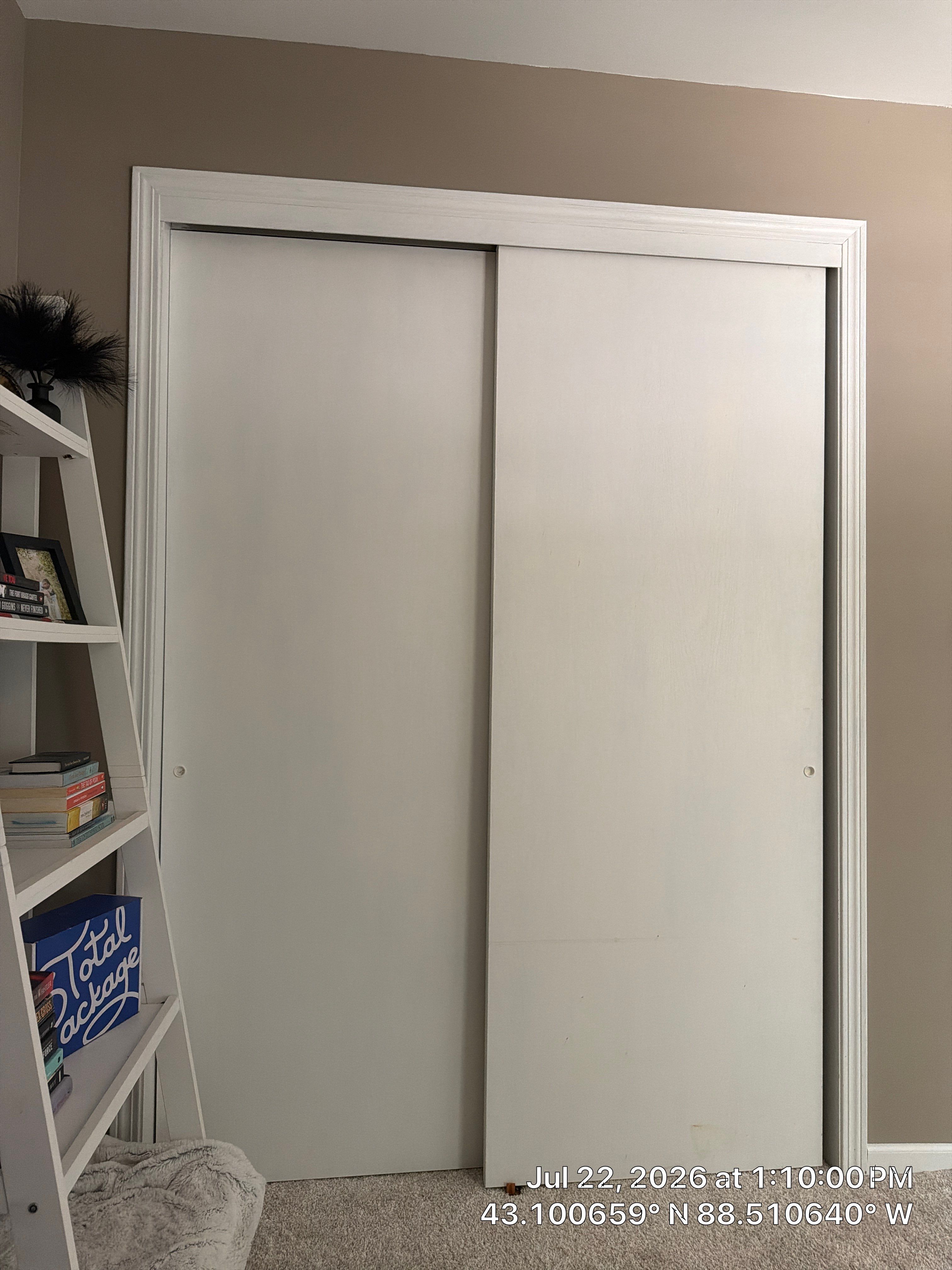 Sliding Closet Door Installation and Interior Painting in Oconomowoc by CompanyCam Sales Demo