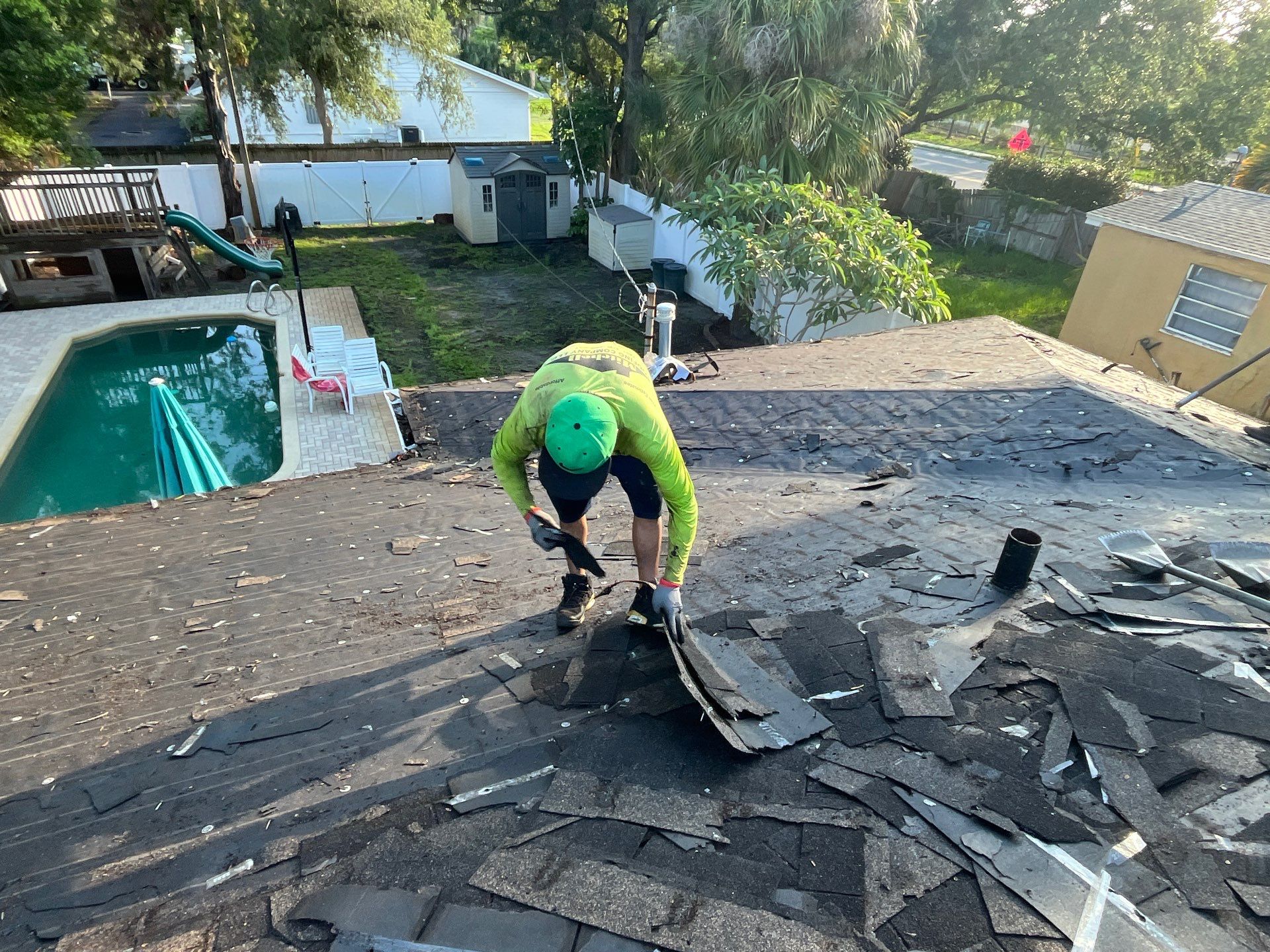 Project in St. Petersburg 33714 by Mitchell Roofing Company LLC 