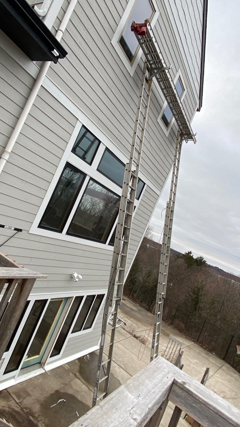 Siding Installation using LP Smart Siding by Total Restoration Services