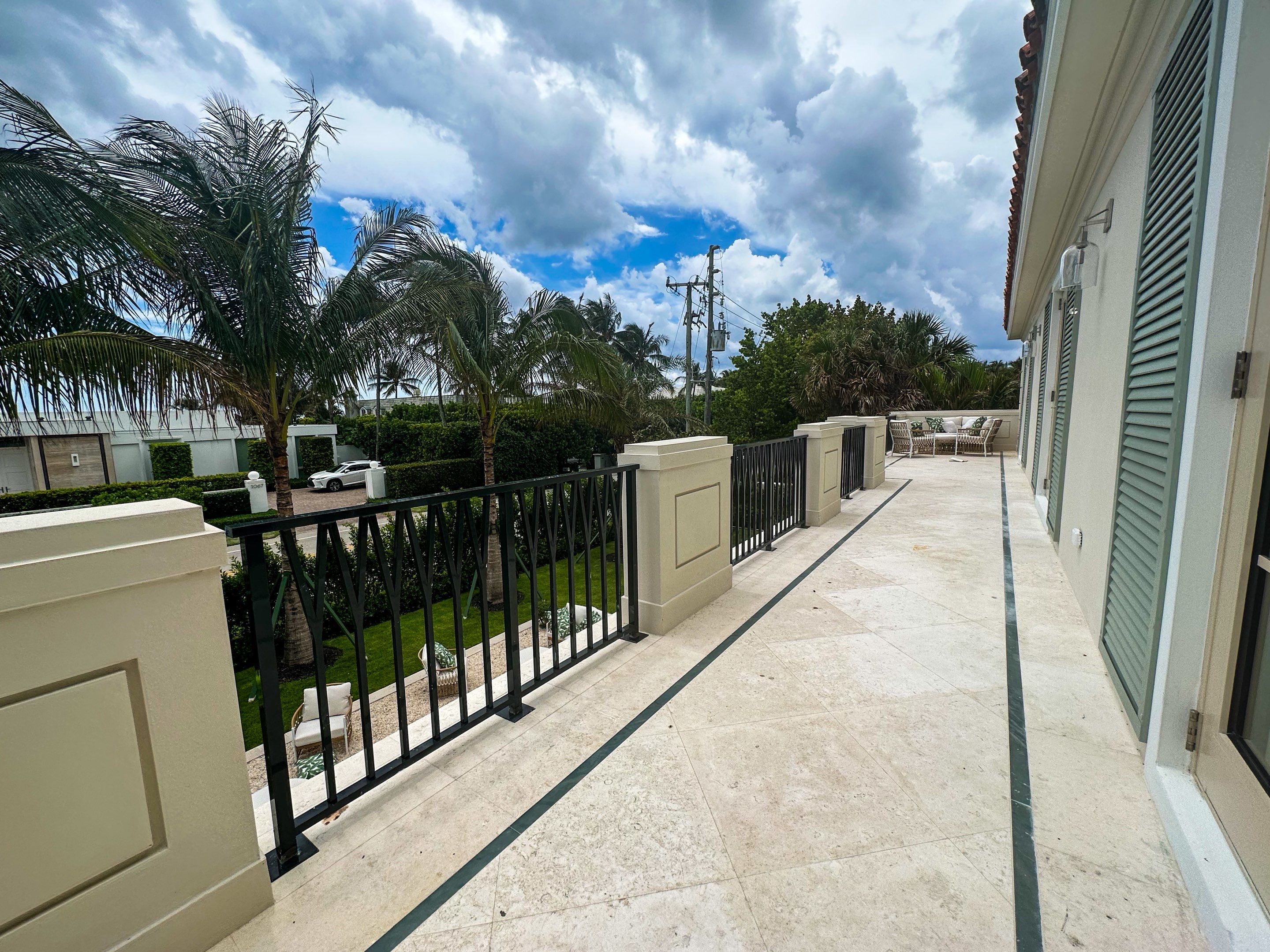 Custom Home in West Palm Beach by Toledo Iron Works