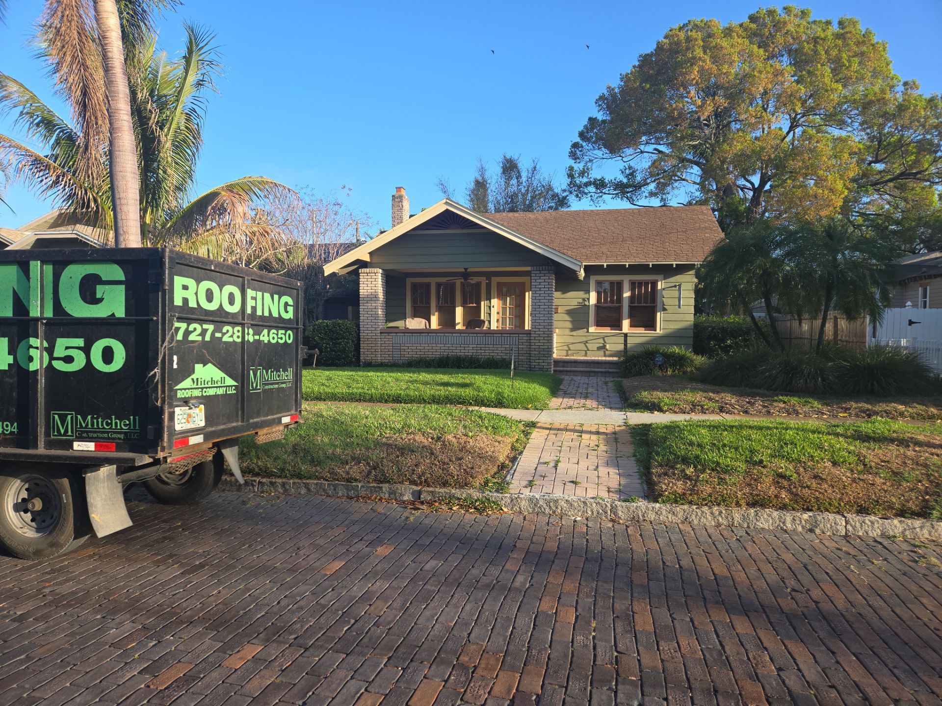 Project in St. Petersburg 33713 by Mitchell Roofing Company LLC